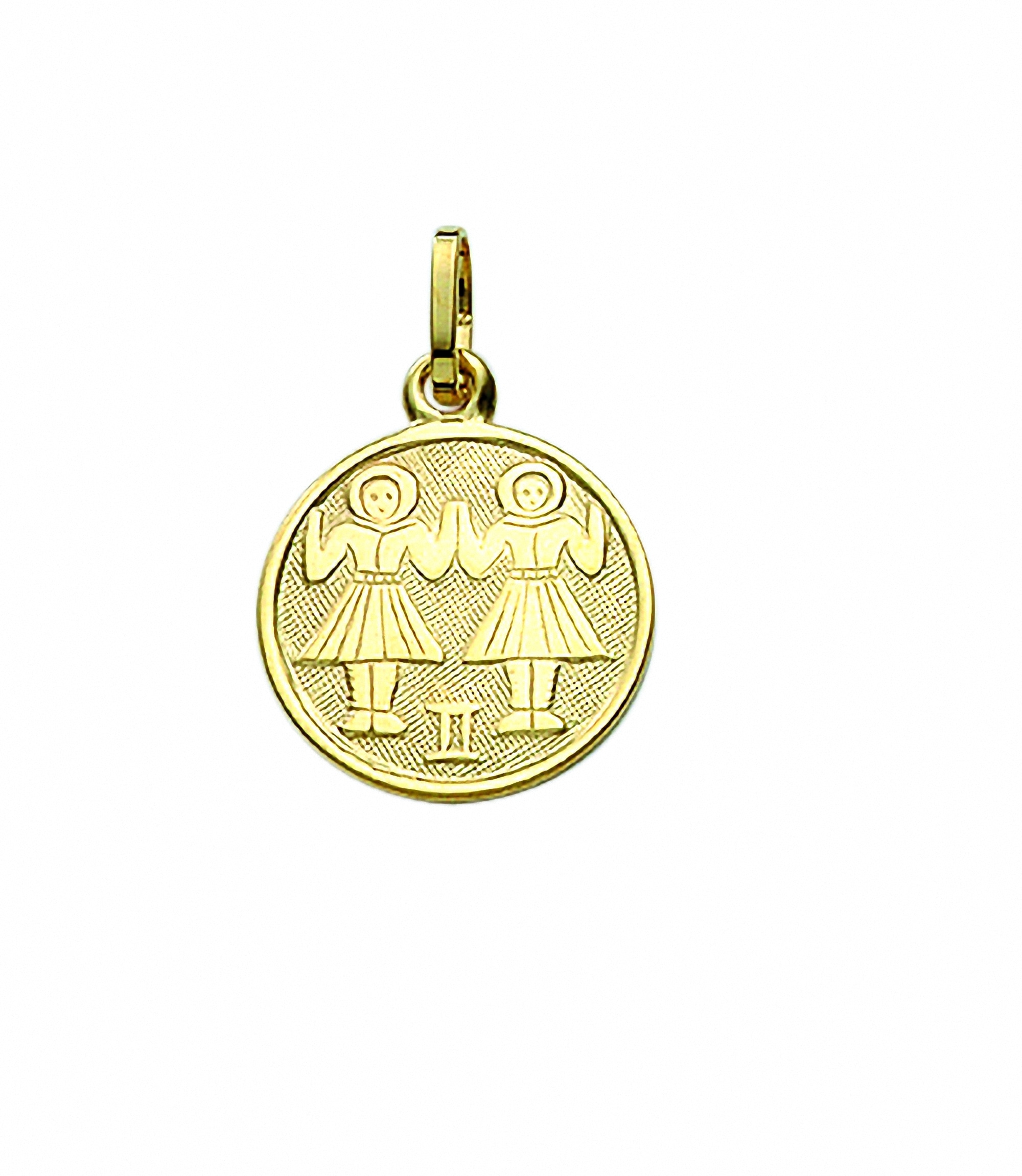 Adelia´s Kette mit Anhänger »333 Gold Sternzeichen Anhänger Zwilling Ø 11,8  mm«, Schmuckset - Set mit Halskette online kaufen | BAUR