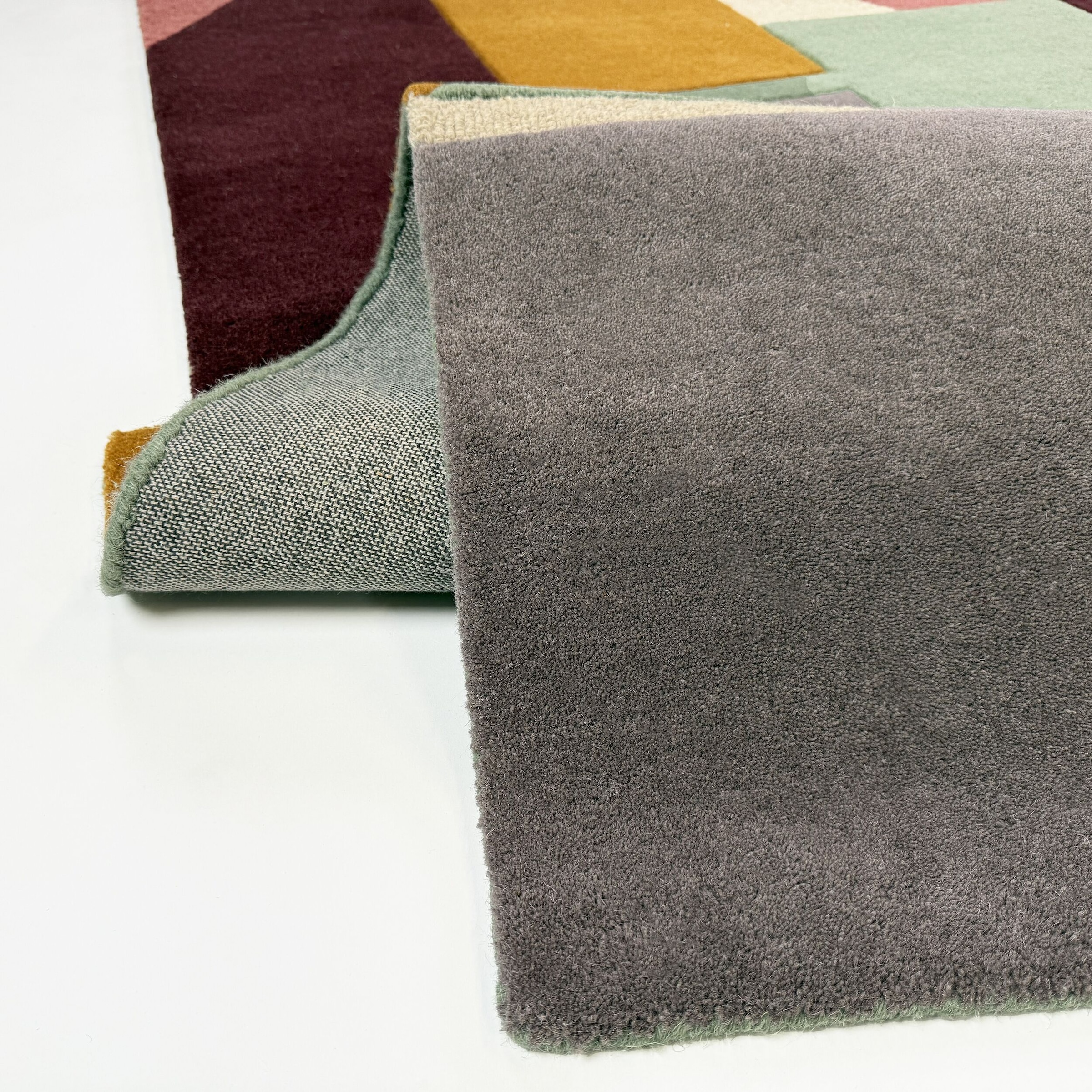 FLAIR RUGS Teppich »SHUFFLE SHAPED« rechteckig 10 mm Höhe Shuffle-förmiger Wollteppich