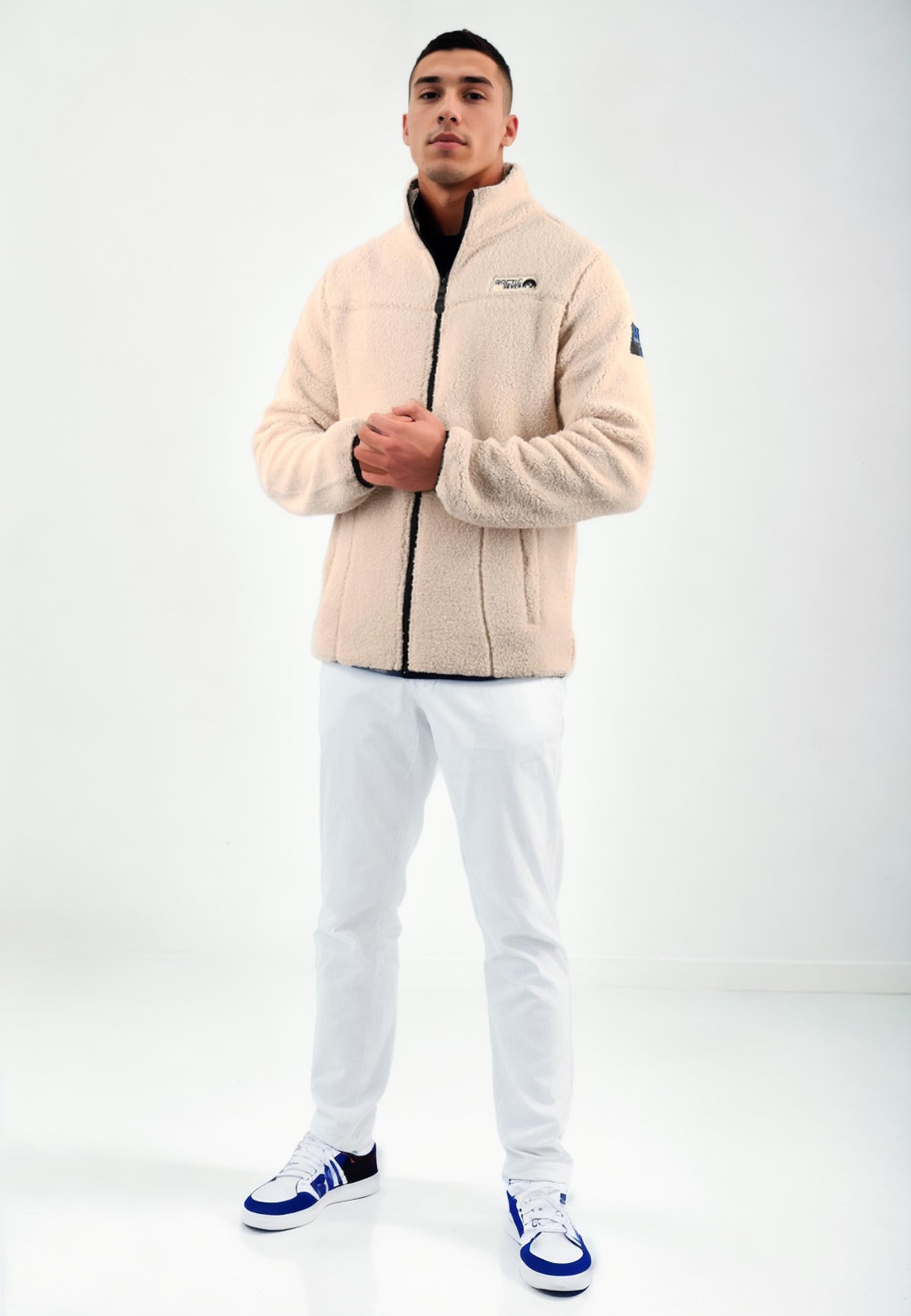 Arctic Seven Fleecejacke »ASWarmy«, Aus hochwertigem Sherpa-Fleece