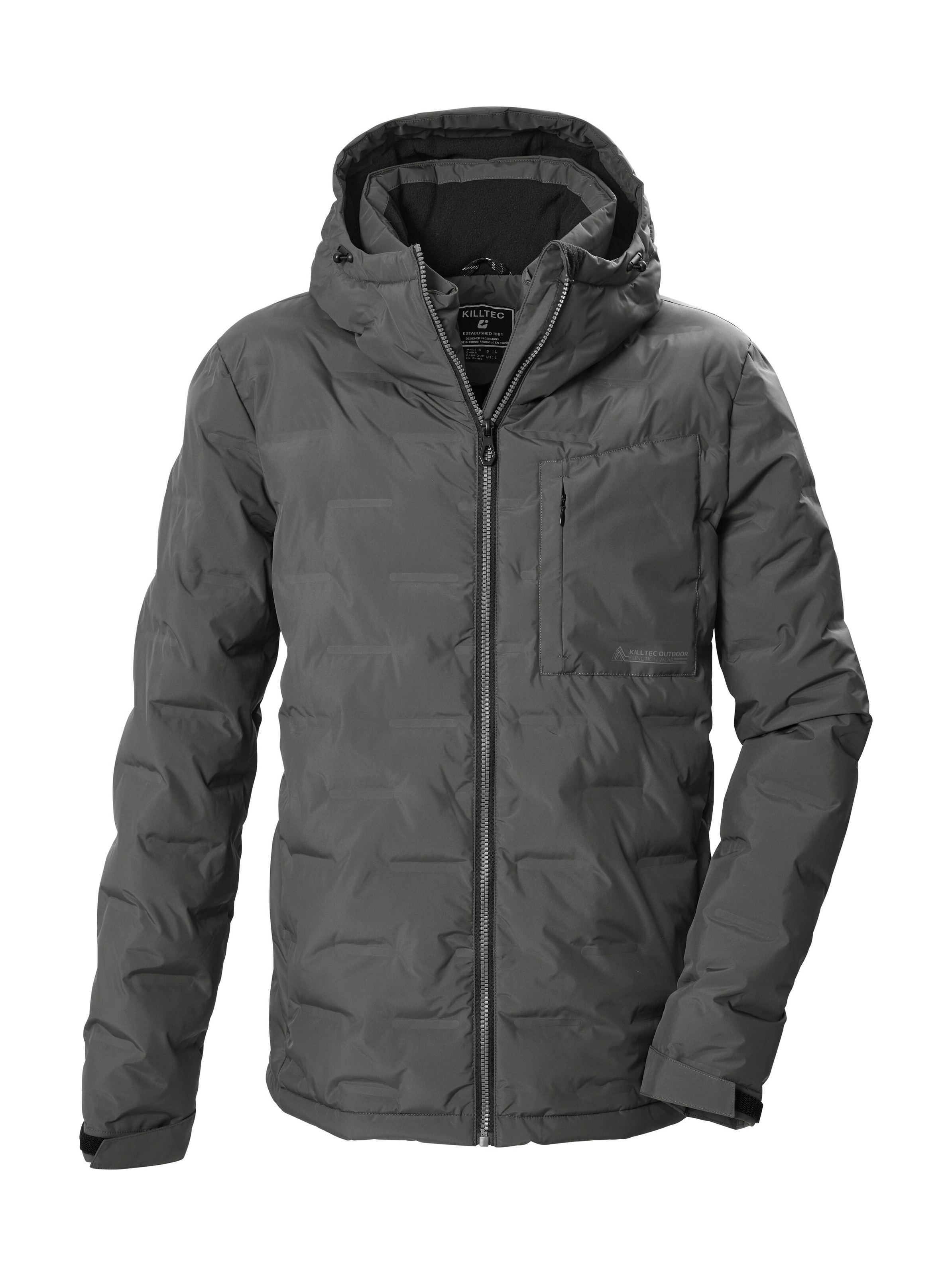 Killtec Steppjacke "KOW 5 MN QLTD JCKT" Winddichte, wasserabweisende Herren Steppjacke mit Teflon EcoElite™