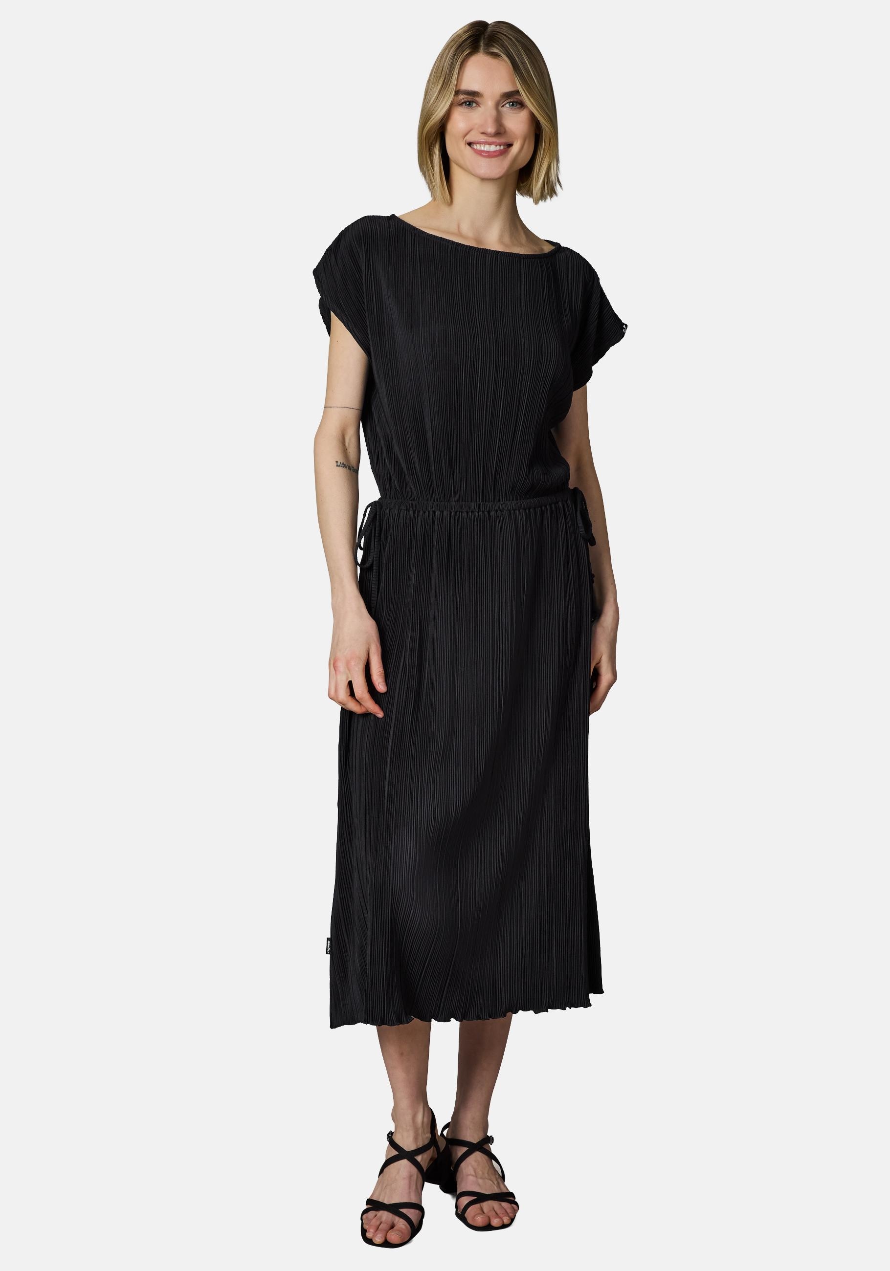Ragwear Plisseekleid »Galit YOUMODO« Ohne Taschen Lockeres Plissee-Sommerkleid
