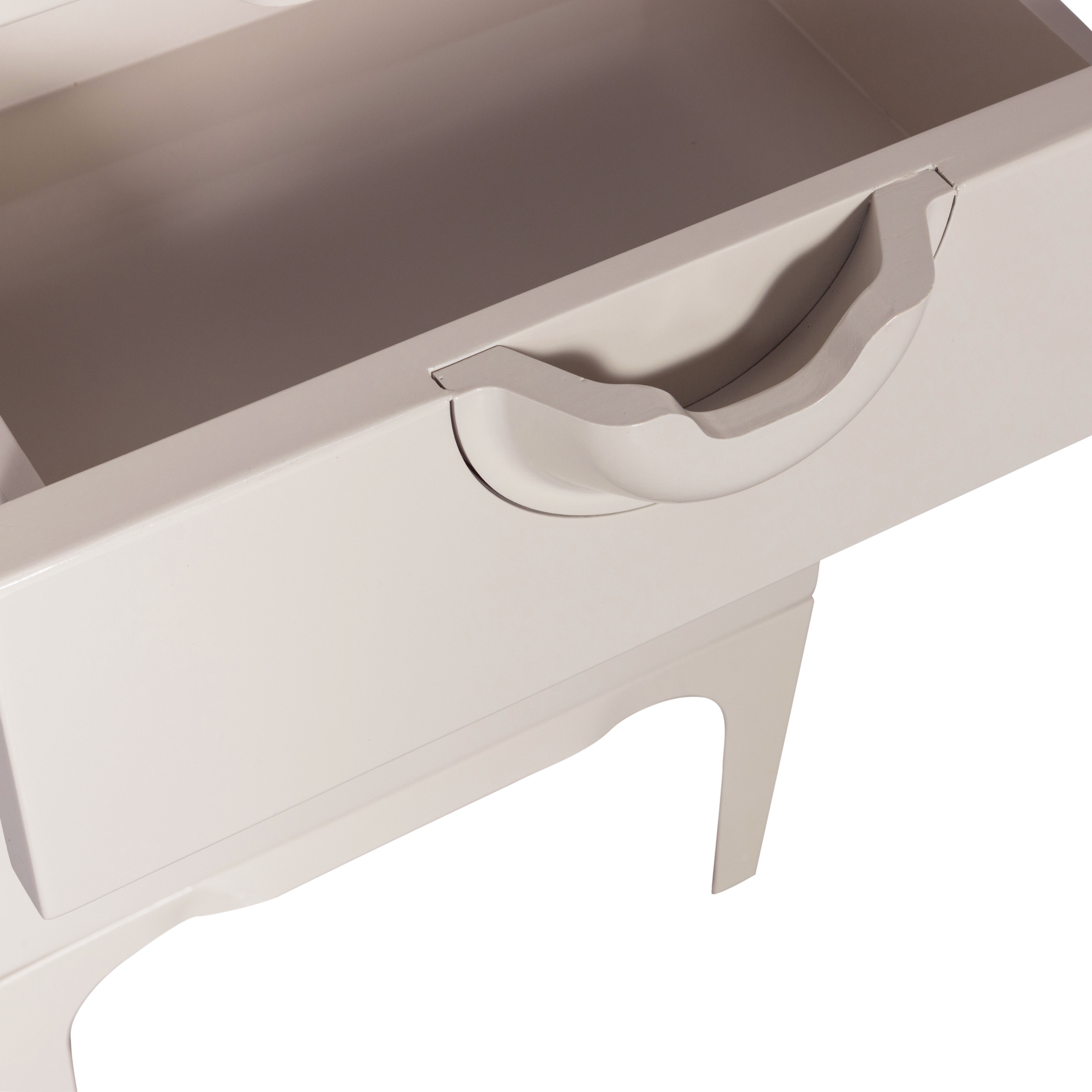 WOOOD Nachtkonsole »WOOOD Merge Kommode 4 Schubladen«