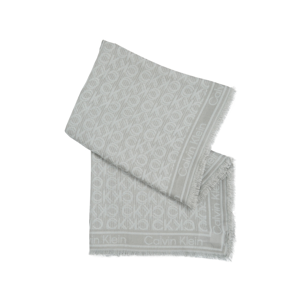 Calvin Klein Schal »MONOGRAM JACQUARD«