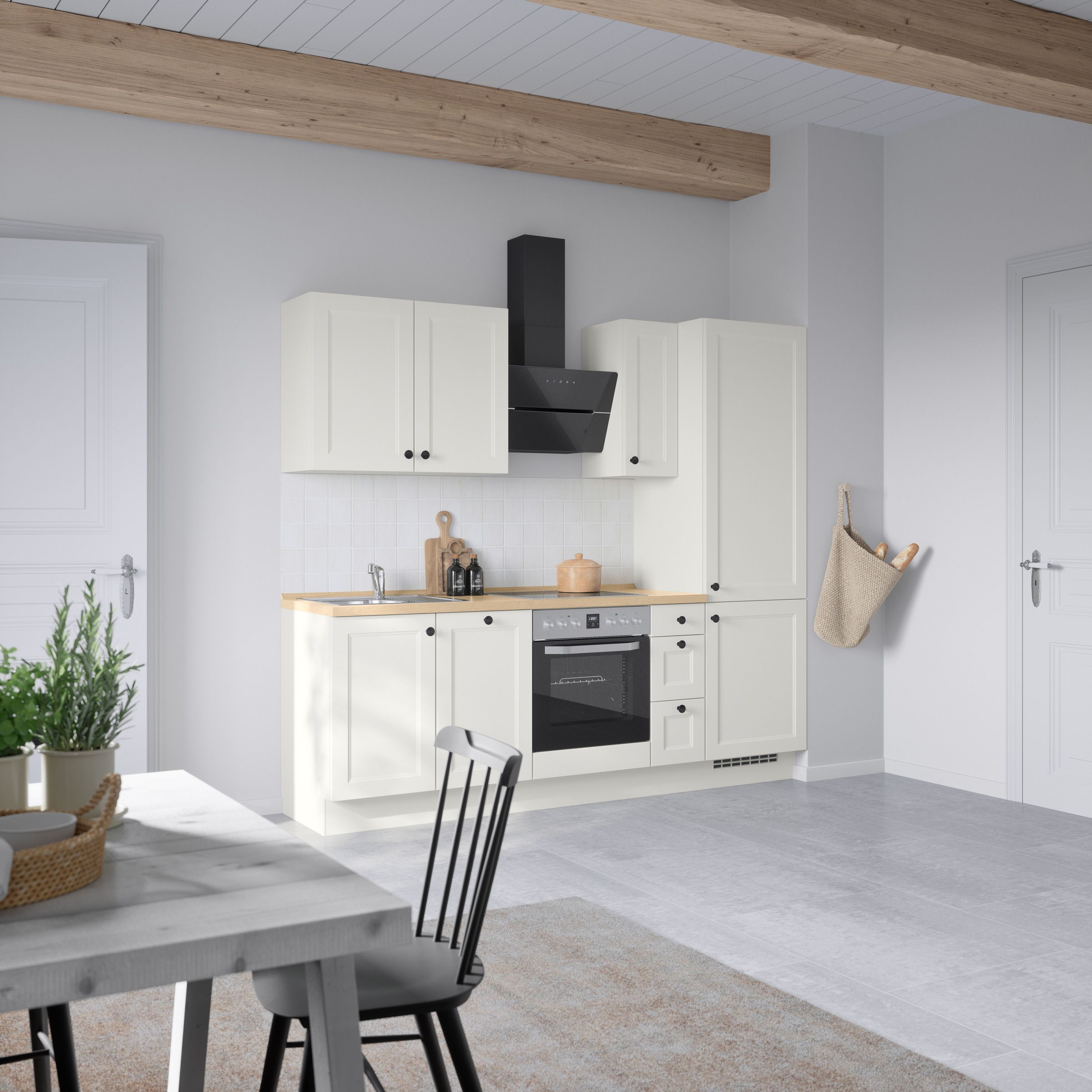 nobilia® Küchenzeile »"Cascada II"«, vormontiert, Breite 240 cm, Ausrichtung wählbar, wahlw. mit E-Geräten