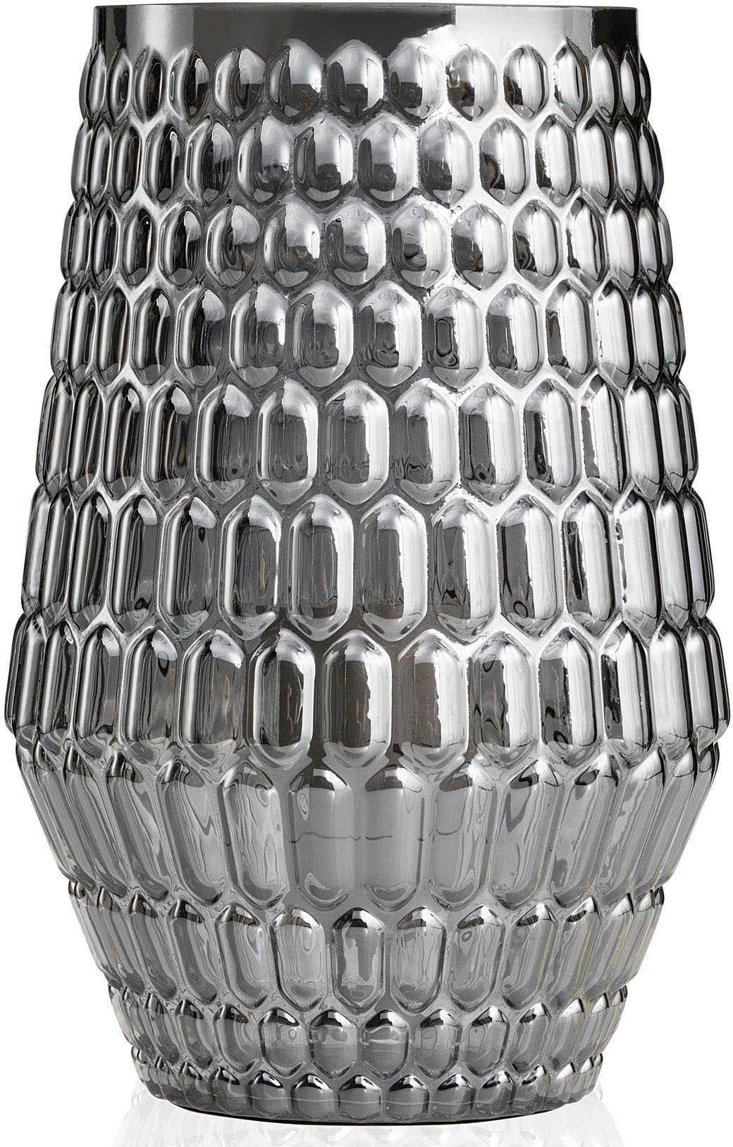 Pauleen Tischleuchte »Crystal Sparkle«, 1 flammig-flammig, E14, Grau, Glas  | BAUR