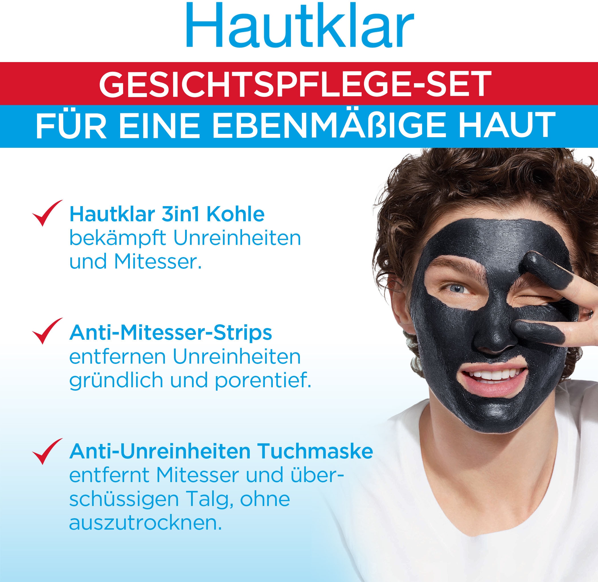 GARNIER Pflege-Set »SkinActive BAUR Mitesser | SOS Set«