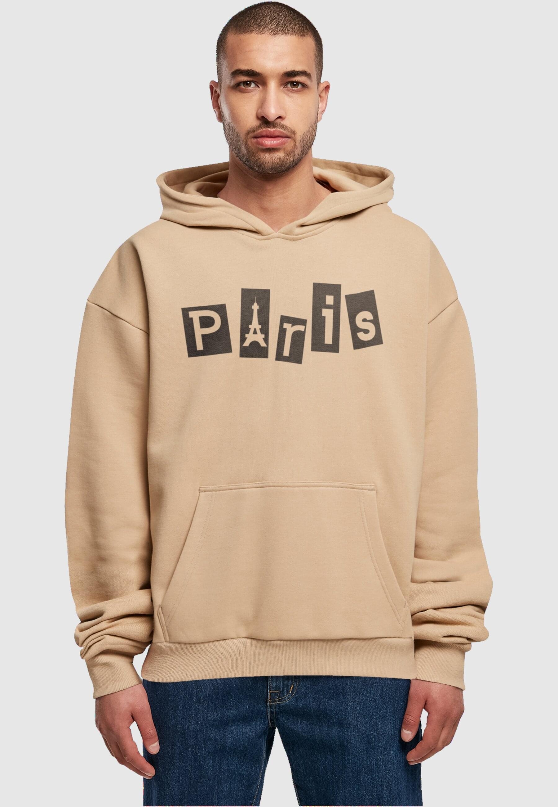 Merchcode Kapuzensweatshirt »Merchcode Herren Paris Ultra Heavy Hoody«, (1 tlg.)