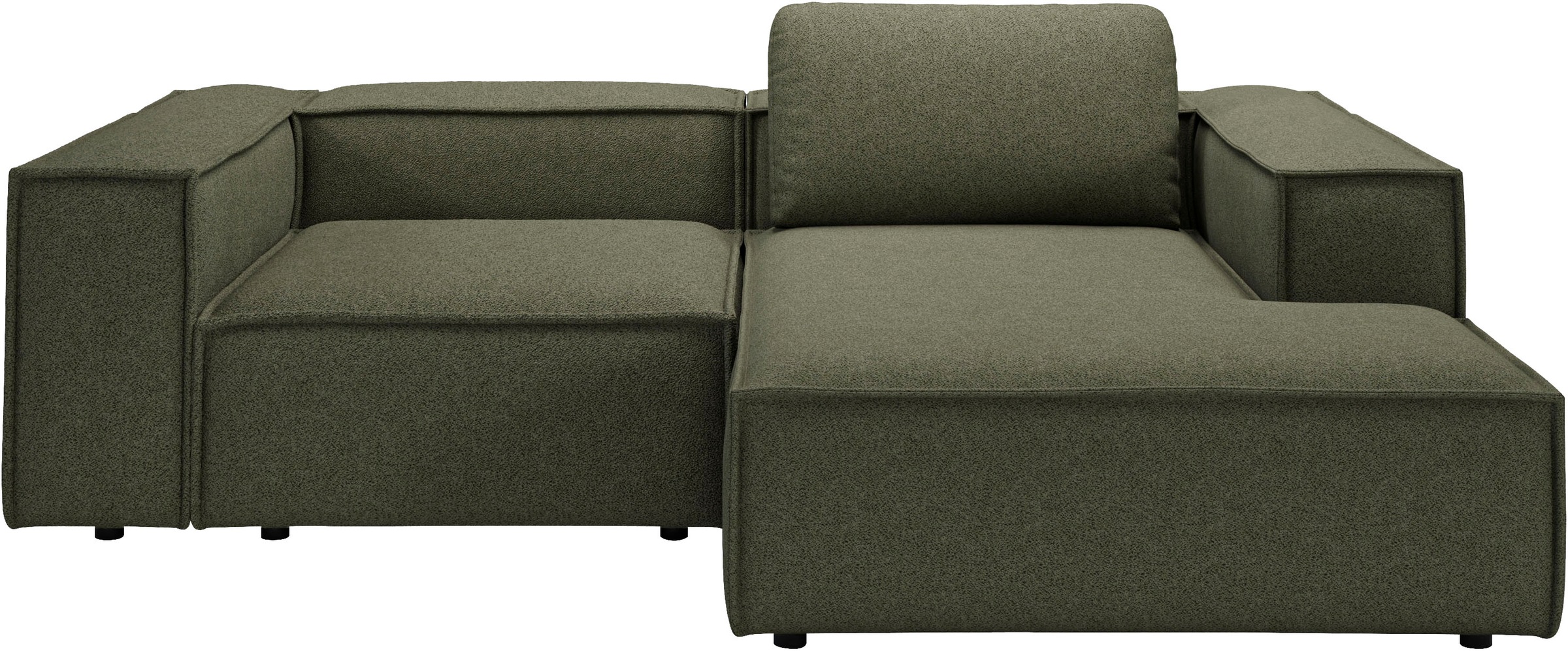 Home affaire Ecksofa "Watertown, kompakte L-Form, 246 cm breite für kleiner günstig online kaufen