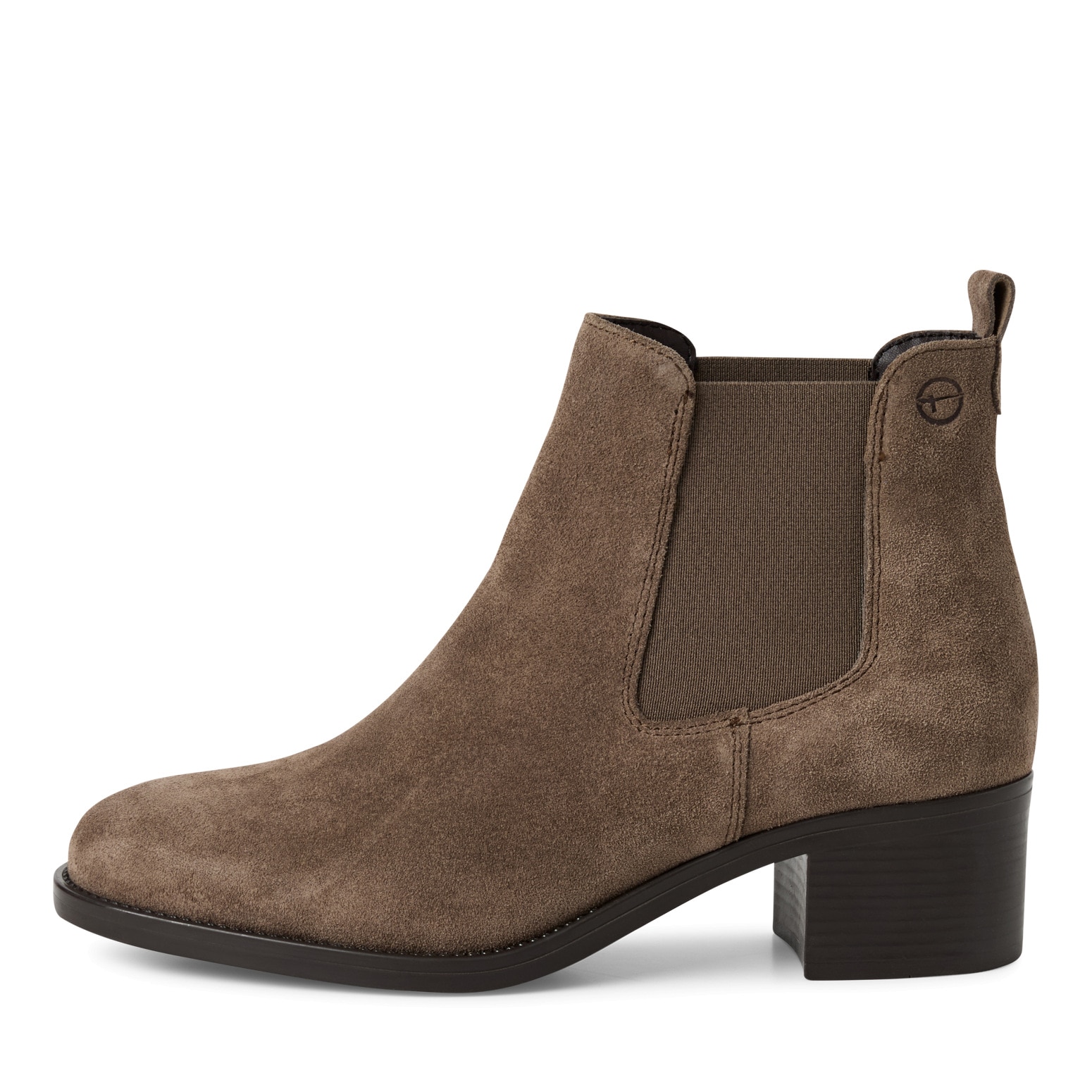 Tamaris Chelseaboots, Blockabsatz, Stiefelette, Businessschuh in schmaler Form