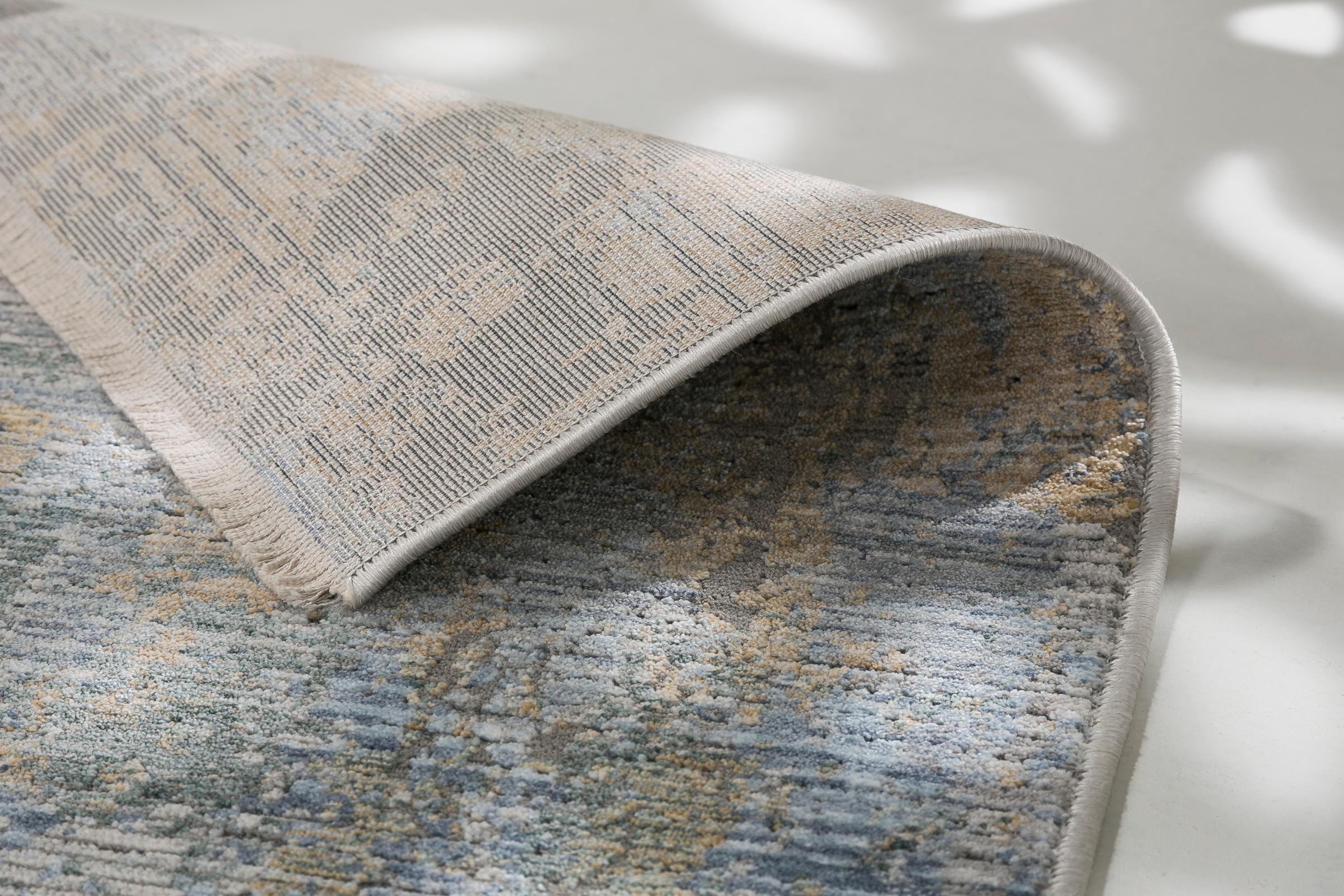 ASTRA Teppich »Calea 241«, rechteckig, 6 mm Höhe, Kurzflor mit Fransen, Wohnzimmer