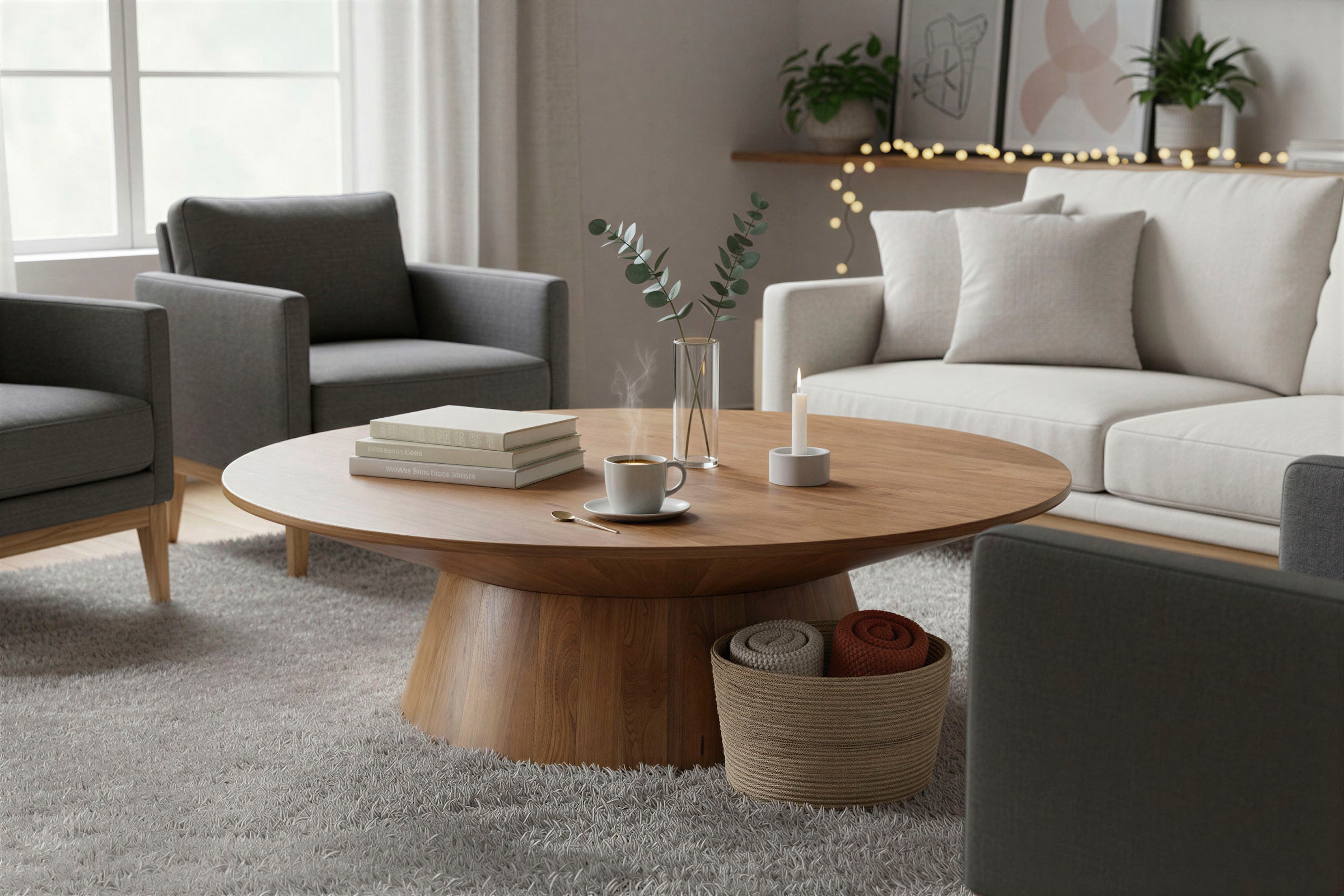 SIT Couchtisch »MANGO NATURAL« mit ovalem Sockelfuß