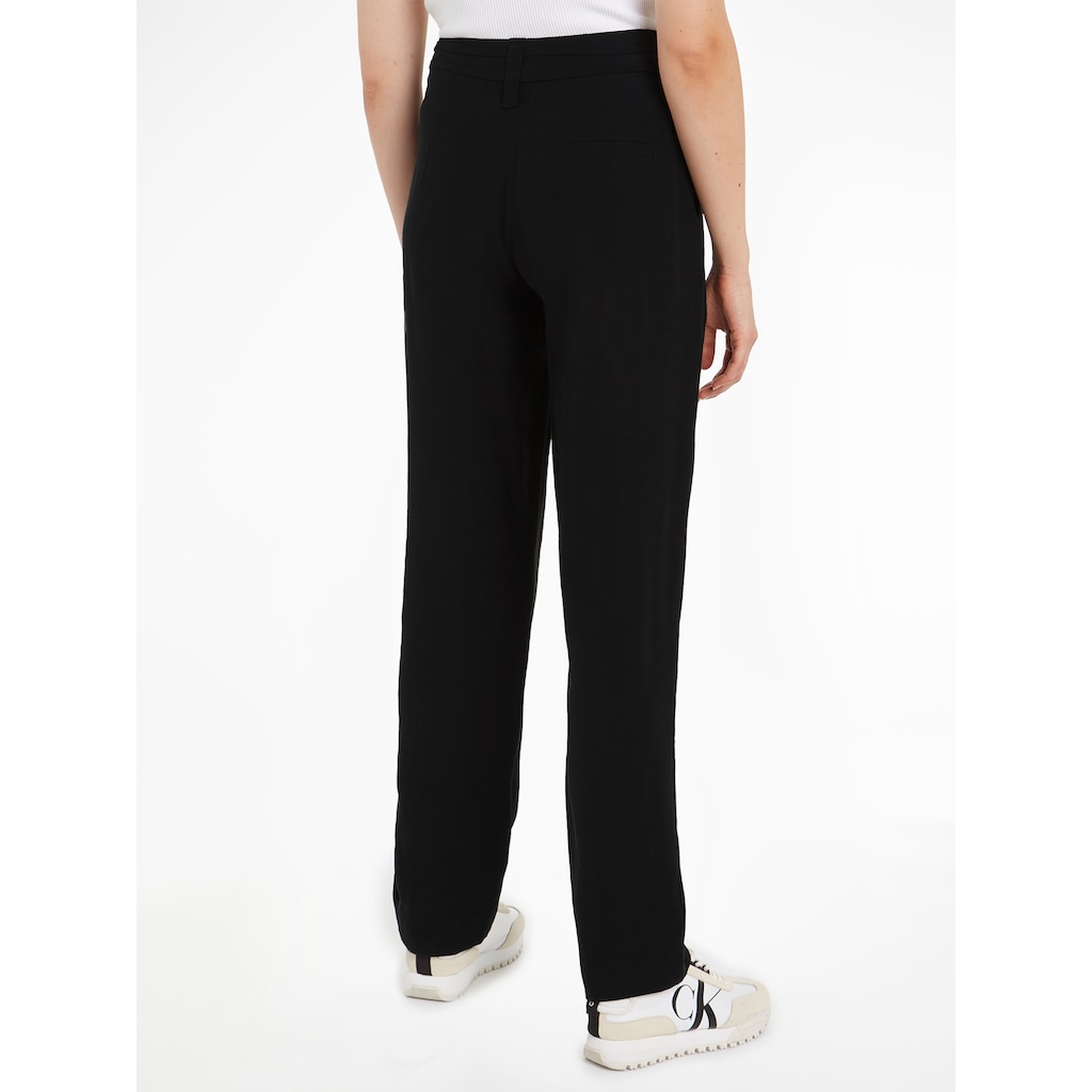 Calvin Klein Jeans Webhose »WAIST TIES TAPERED TWILL PANT«