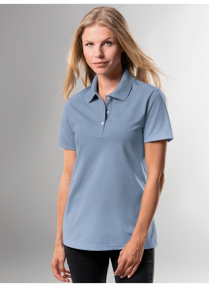 Trigema Poloshirt »TRIGEMA Poloshirt ohne Knopfleiste« für BAUR | bestellen