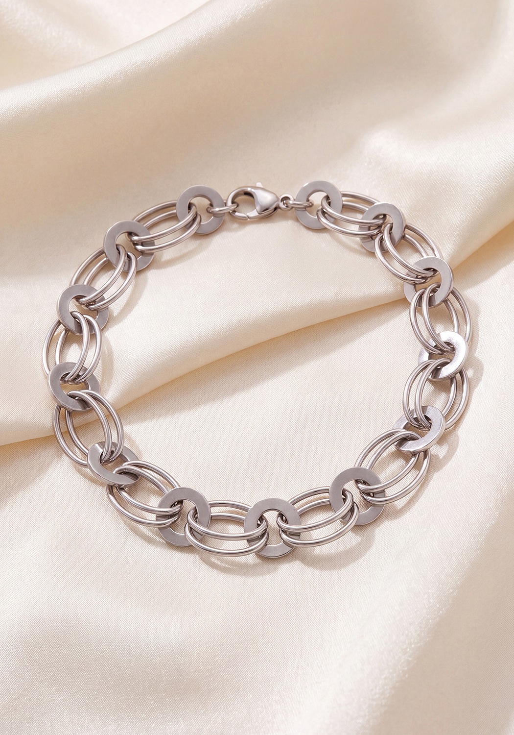 JOBO Silberarmband »Chunky Statement« 925 Silber 19 cm