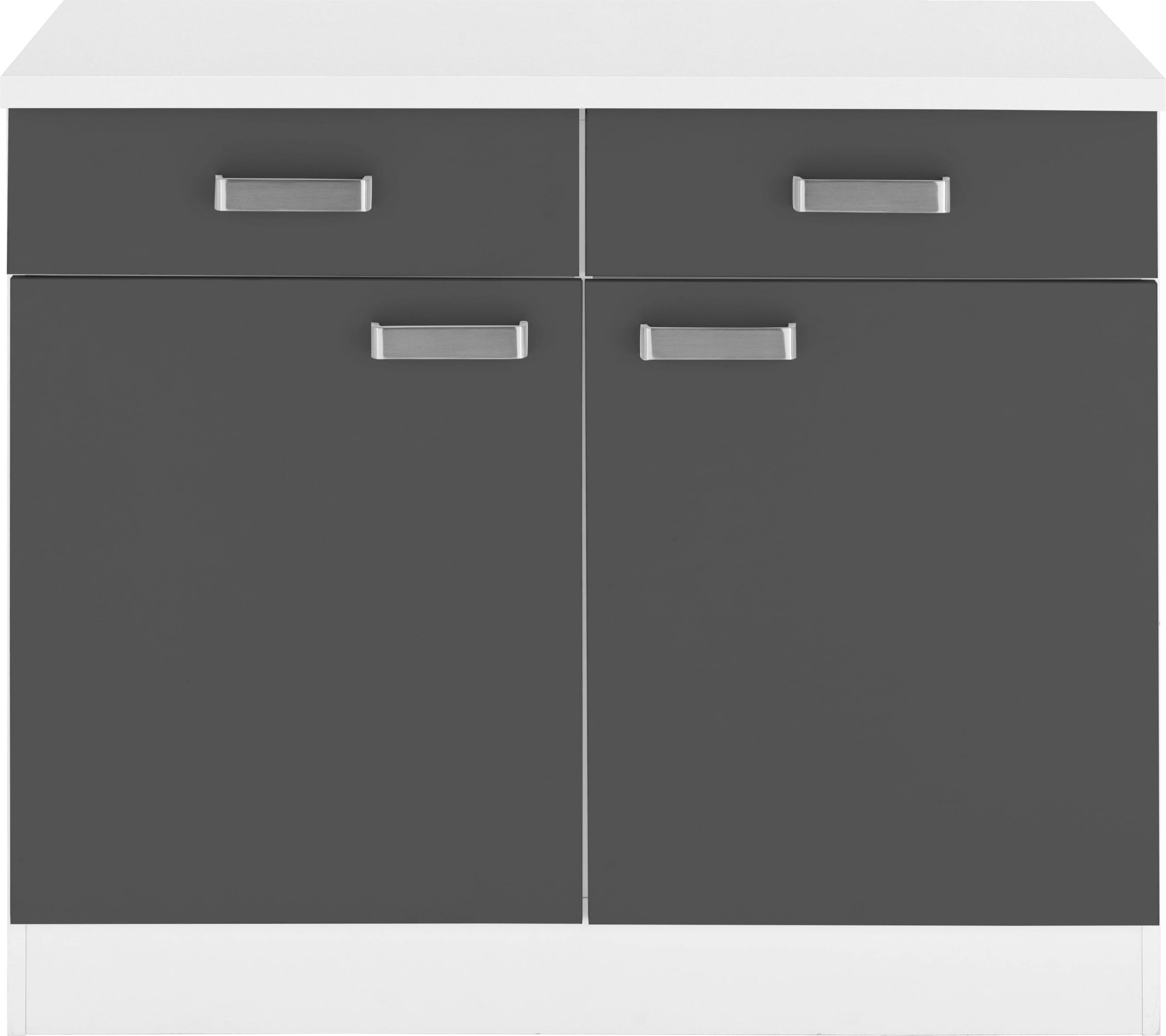 wiho Küchen Unterschrank »Husum«, 100 cm breit | BAUR | Unterschränke