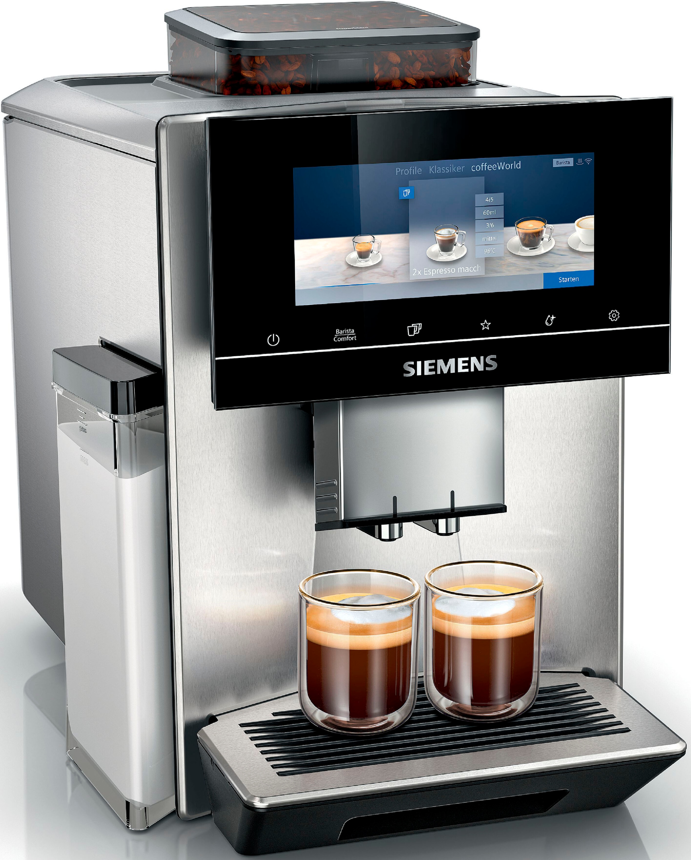 Kaffeevollautomat »EQ900 TQ905D03, intuitives 6,8" TFT-Display, Barista-Modus«,...