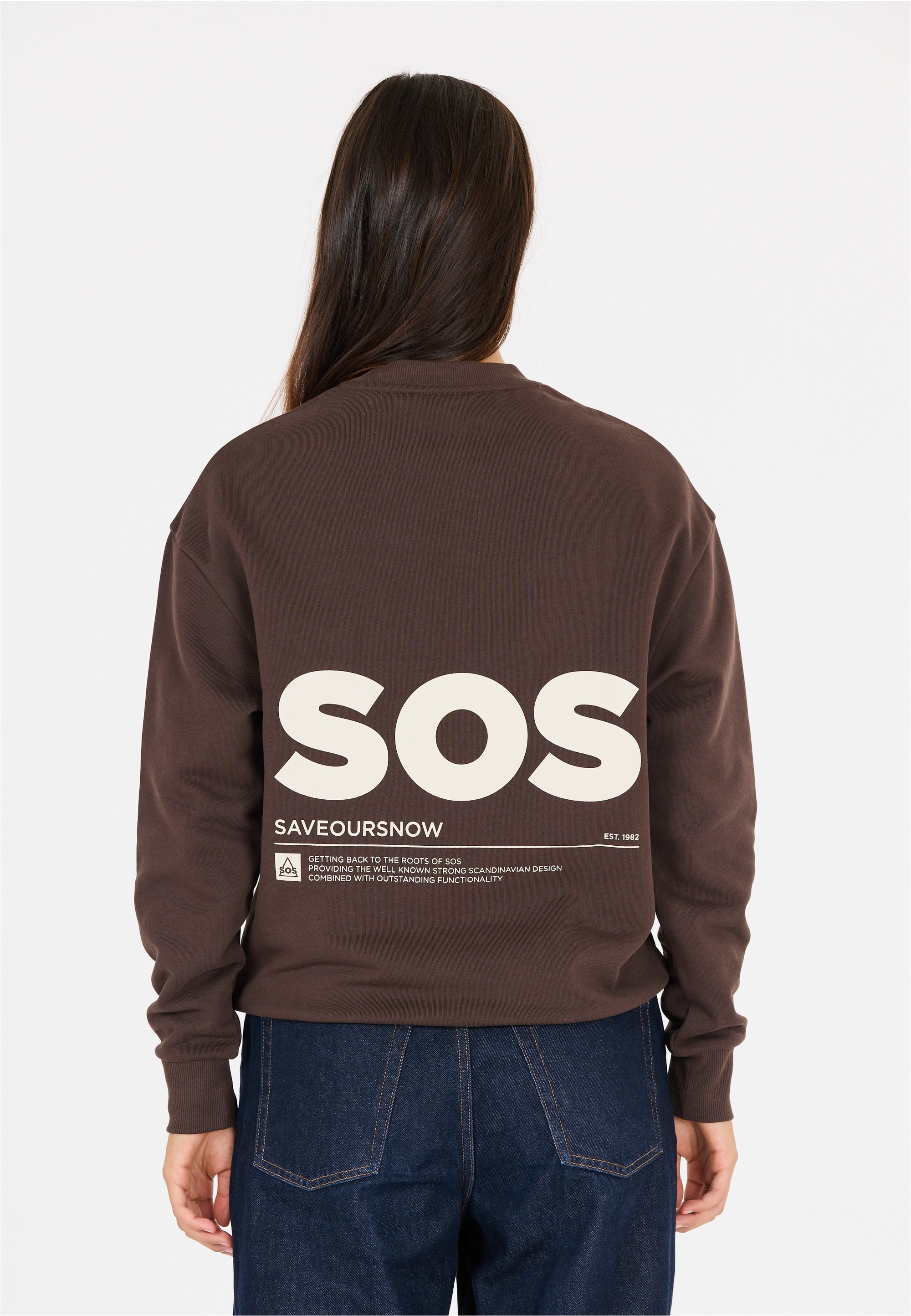 SOS Sweatshirt »Bovec«, aus Bio-Baumwolle