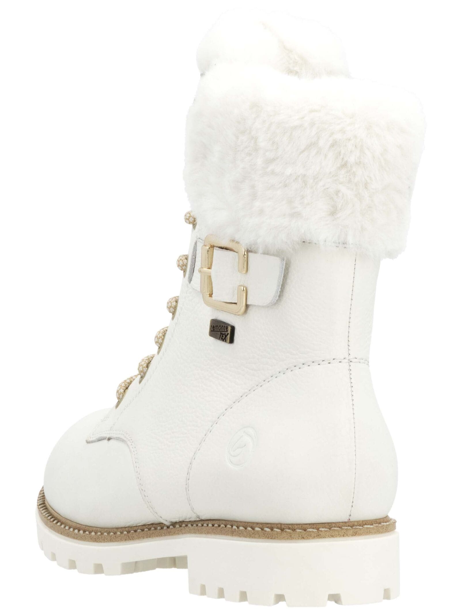 Remonte Schnürstiefelette »Remonte Stiefelette Leder/Fell«