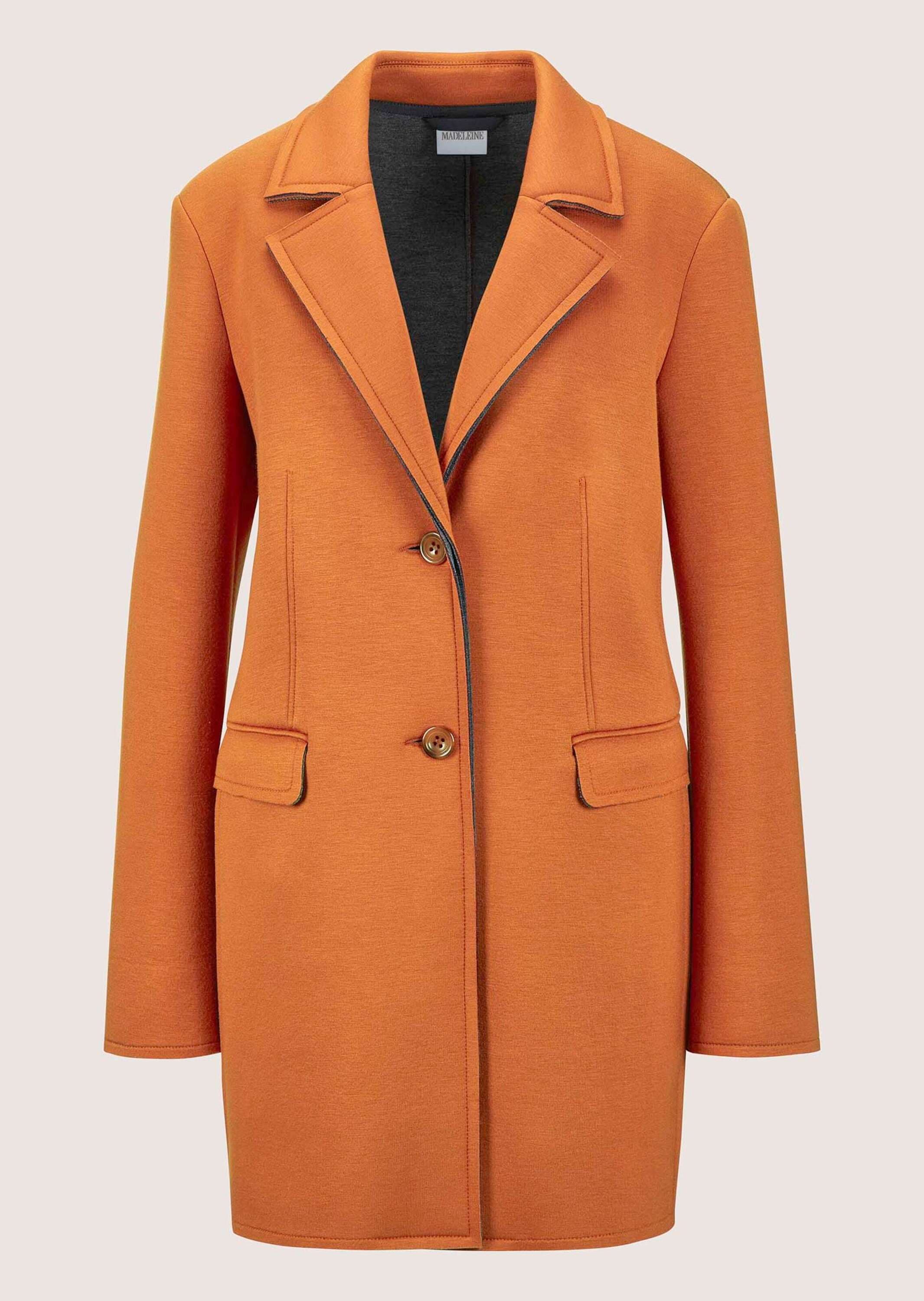 MADELEINE Kurzjacke "Longjacke Modische Longjacke aus Baumwollmix"