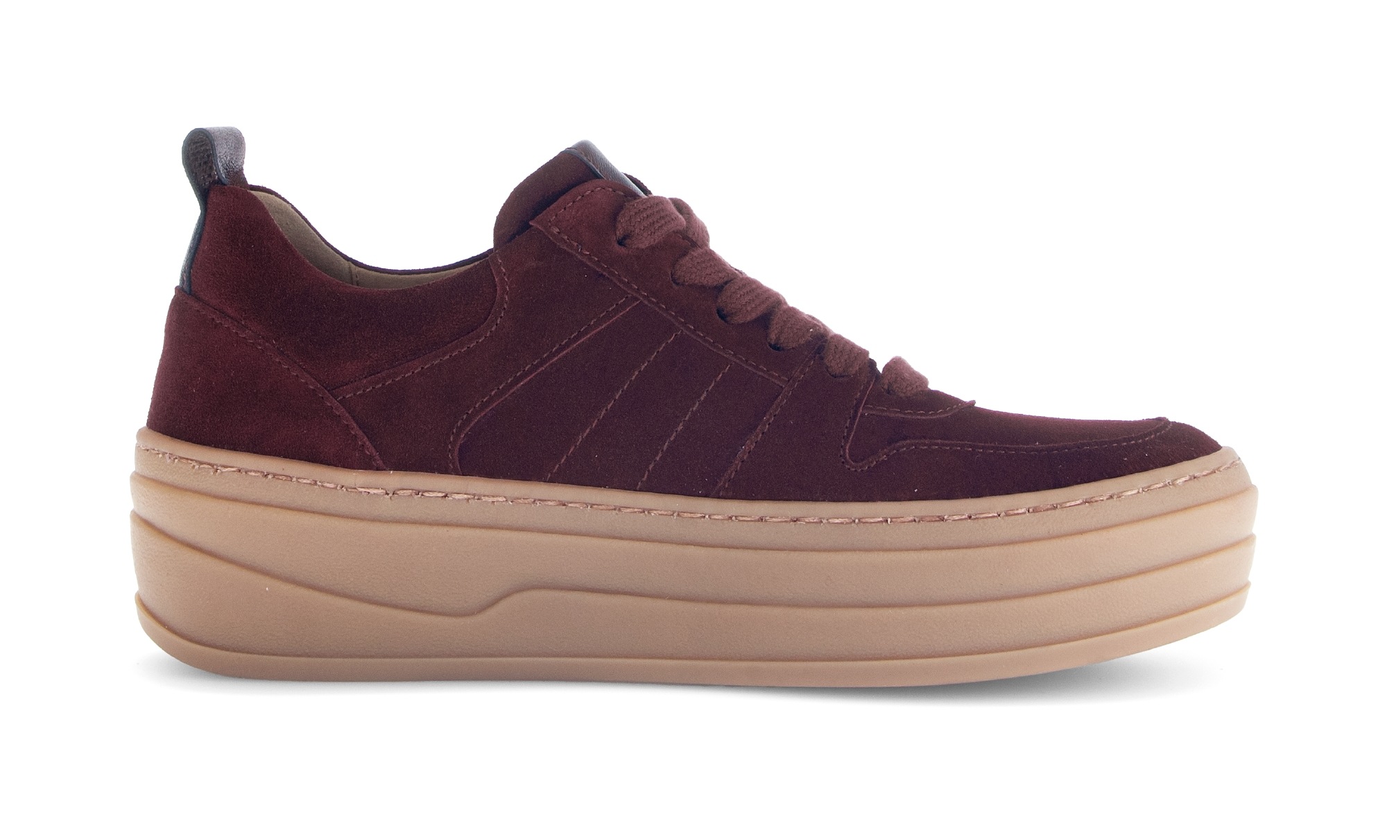 Gabor Plateausneaker, Freizeitschuh, Halbschuh, Schnürschuh mit Best Fitting-Ausstattung