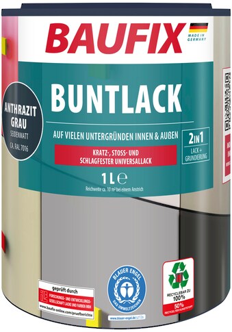 Baufix Lack »Buntlack« schnell trocknend wass...