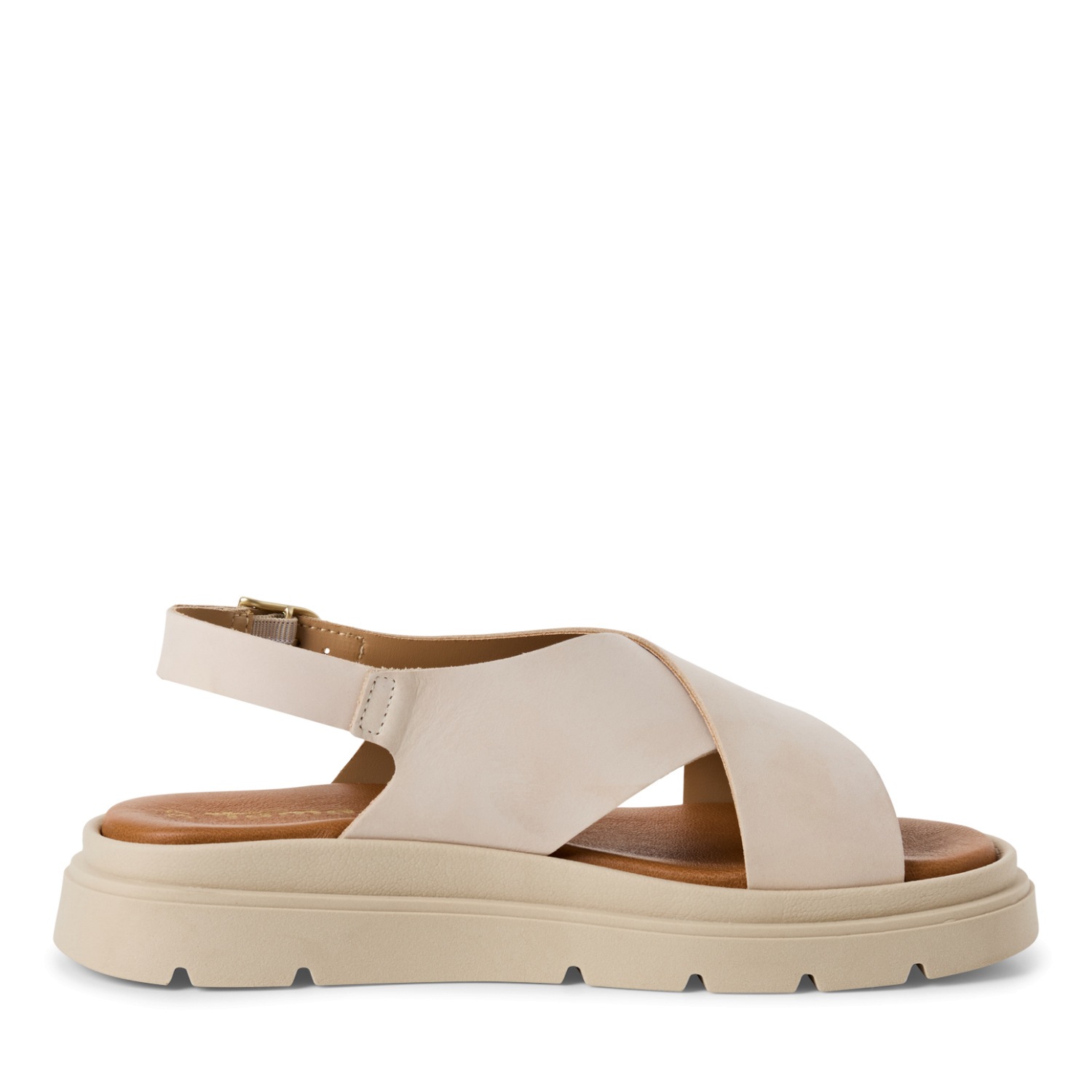 Tamaris Platform Sandals Ivory 37 6