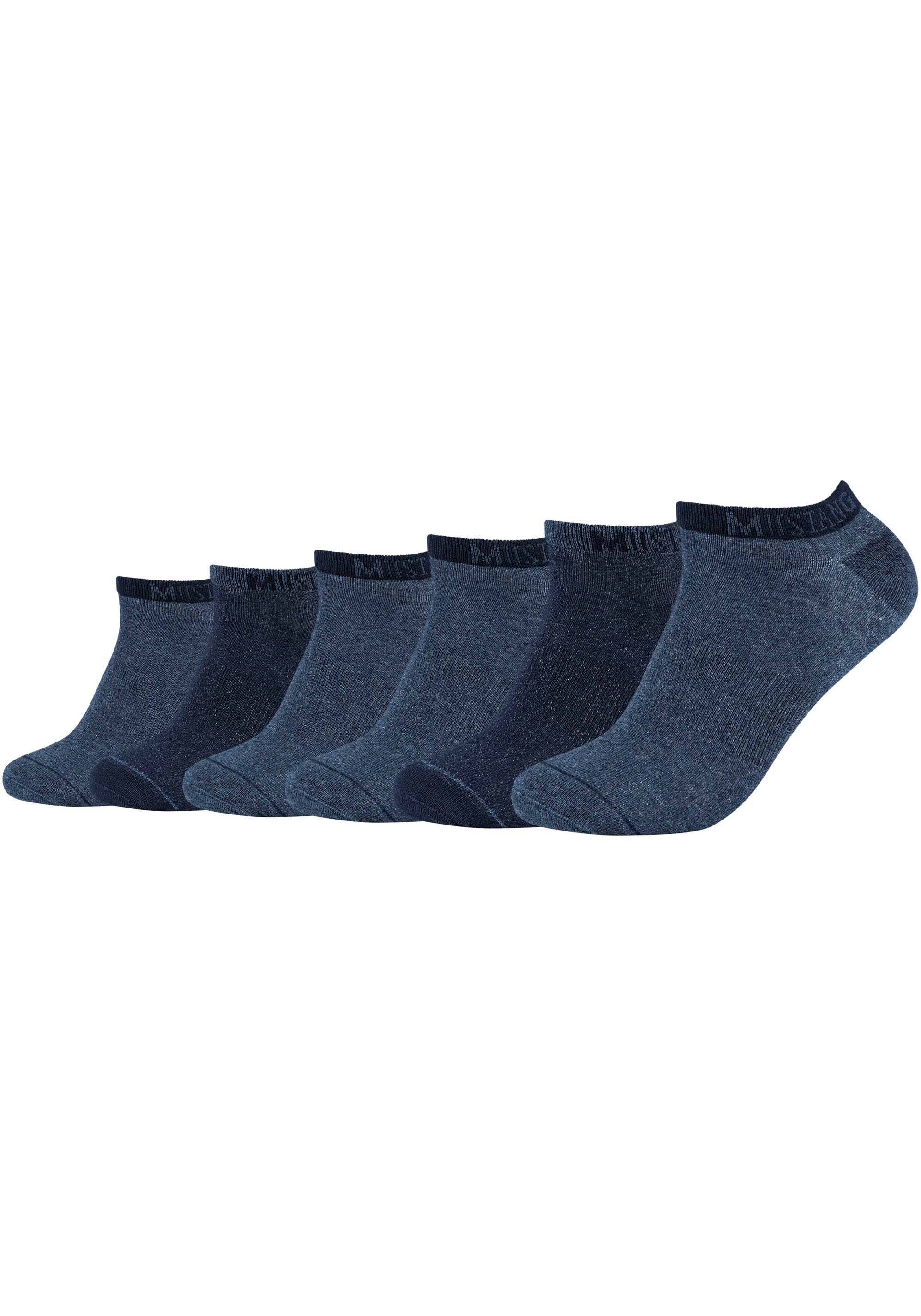 MUSTANG Sneakersocken, (6 Paar)