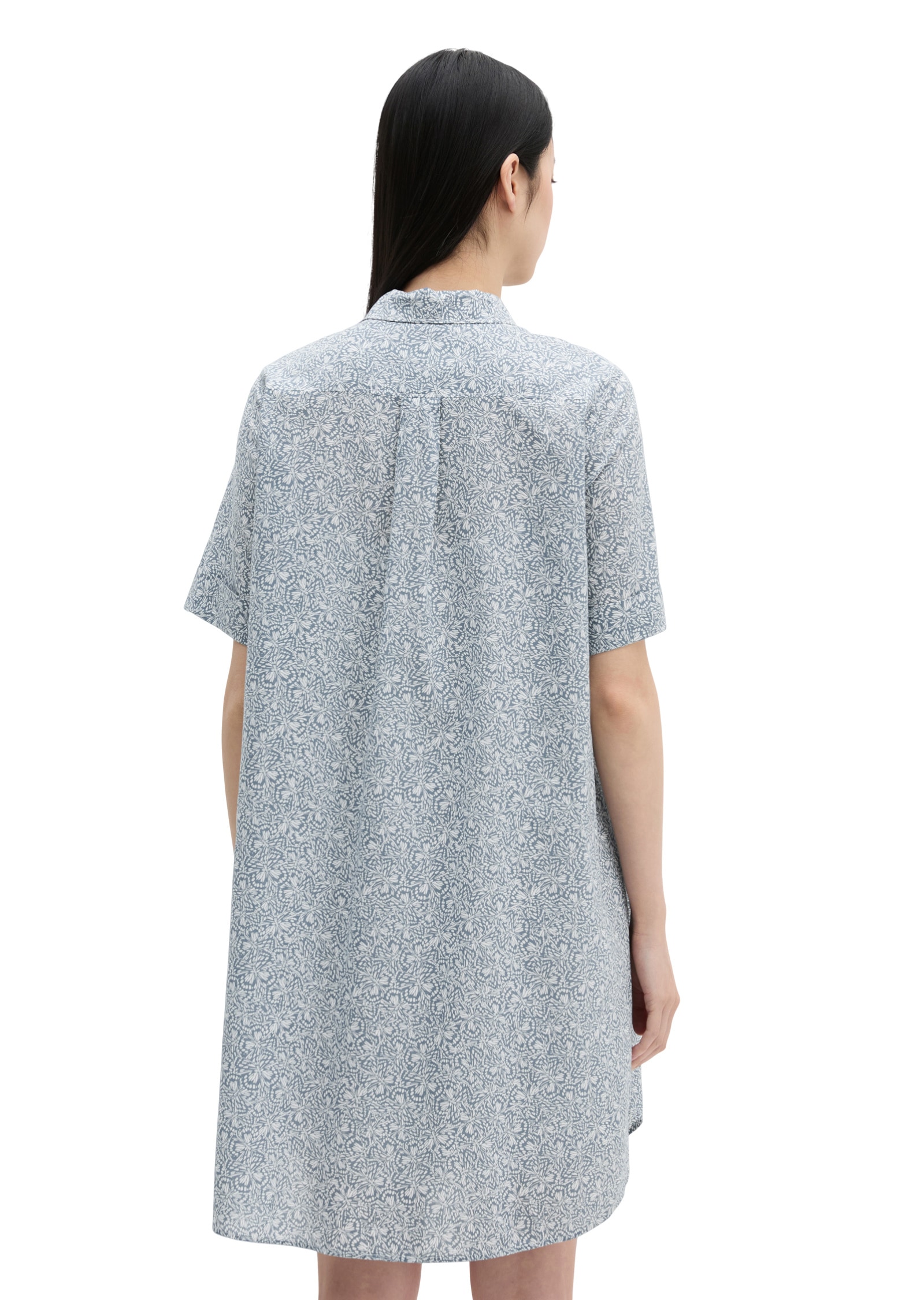 Marc O'Polo Hemdblusenkleid »aus bedrucktem Baumwoll-Voile«