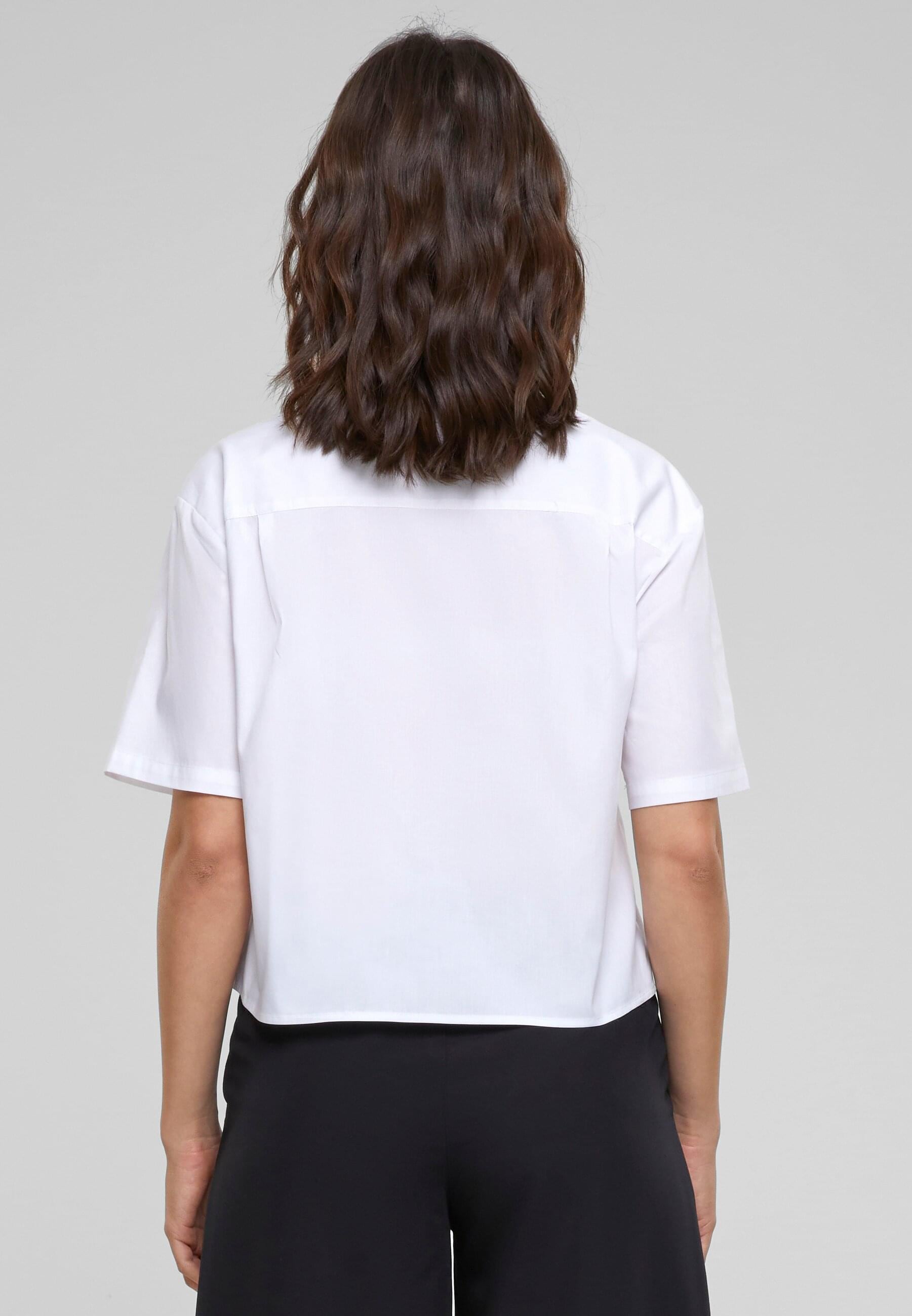 URBAN CLASSICS Langarmhemd »Urban Classics Damen Ladies Oversized Shirt«