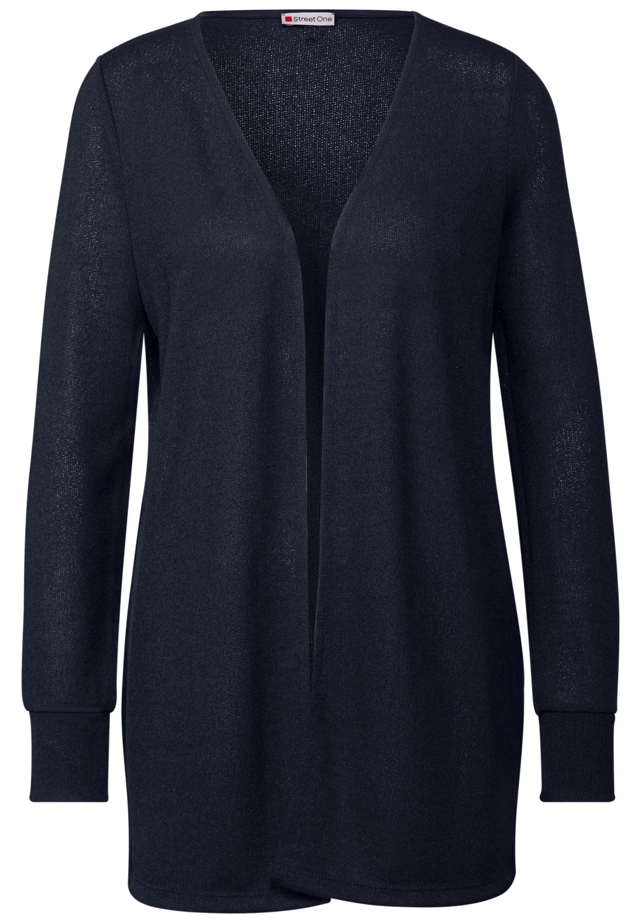 STREET ONE Cardigan, aus softem Materialmix
