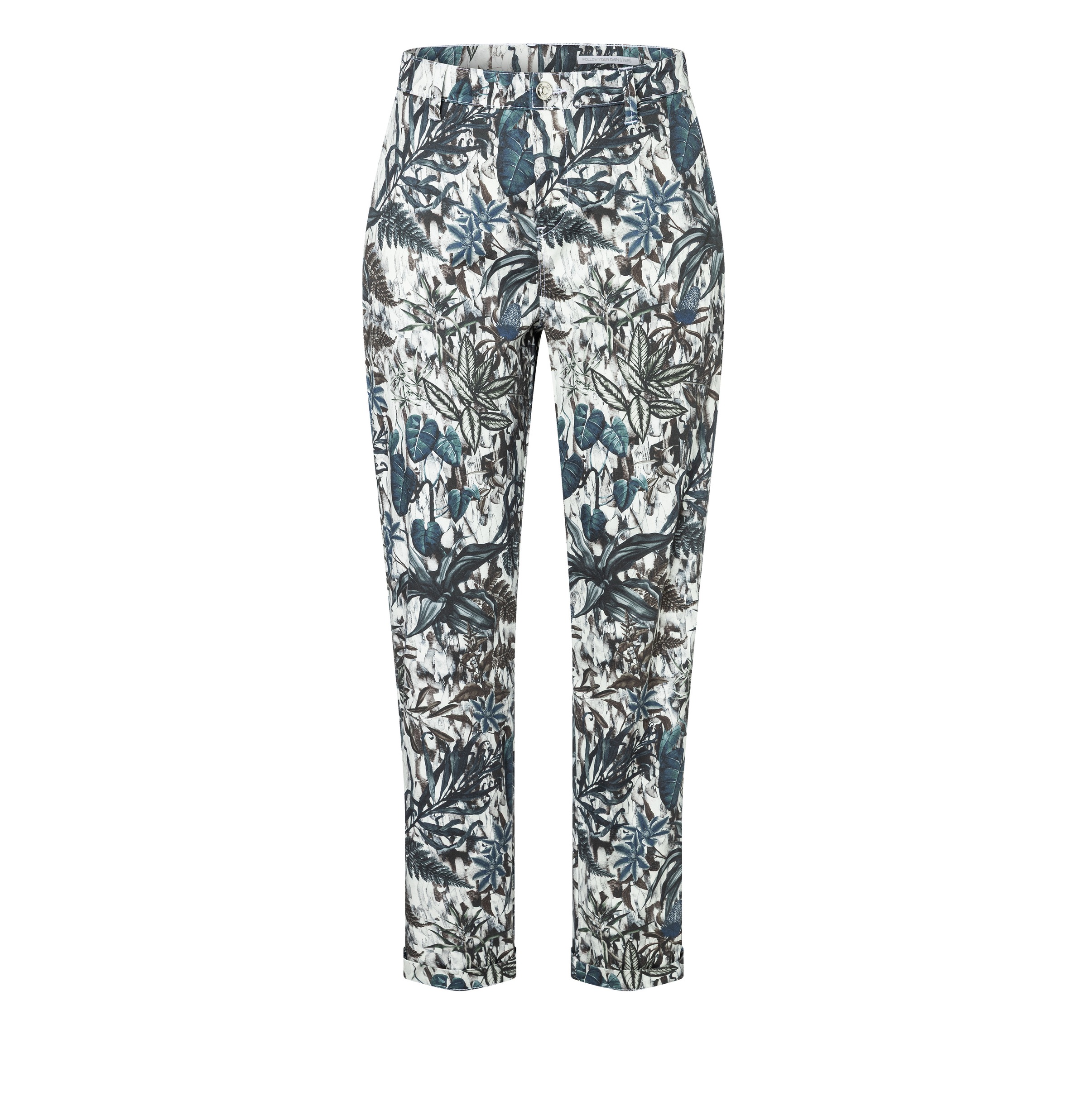 MAC Chinohose »CHINO turn up«  mit dezentem Glanz, elegant und sportiv zugleich