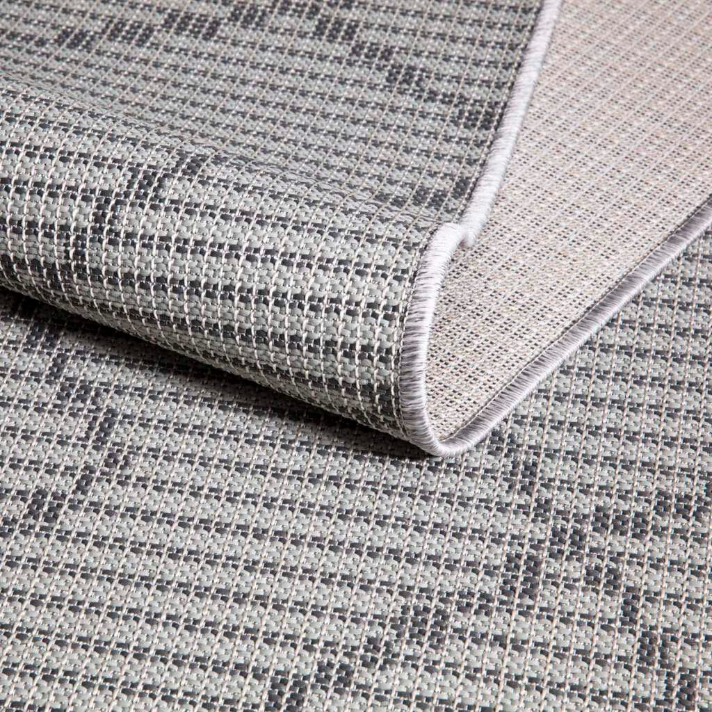 Carpet City Outdoorteppich »PALM3526«, rechteckig, 5 mm Höhe, Wetterfest & UV-beständig, für Balkon, Terrasse, Küche, flach gewebt