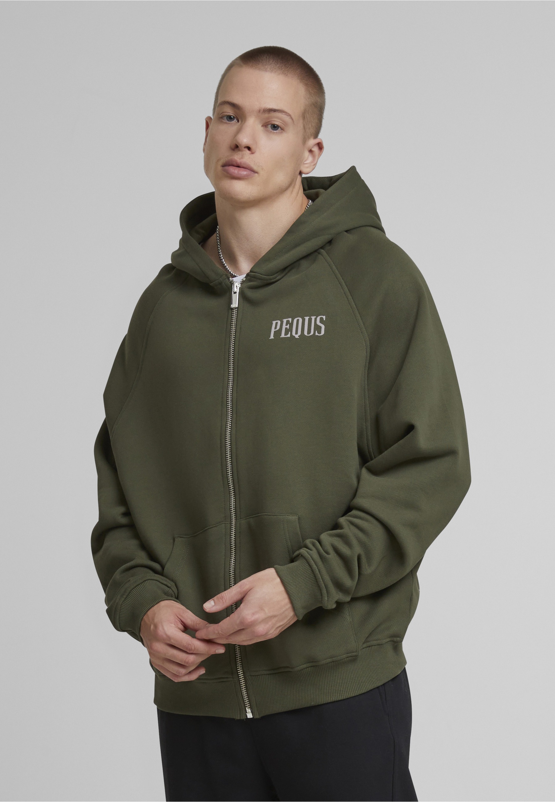 Thumbnail - PEQUS Kapuzenpullover "PEQUS PEQUS Back Logo Zip-Hoodie" 1 tlg.