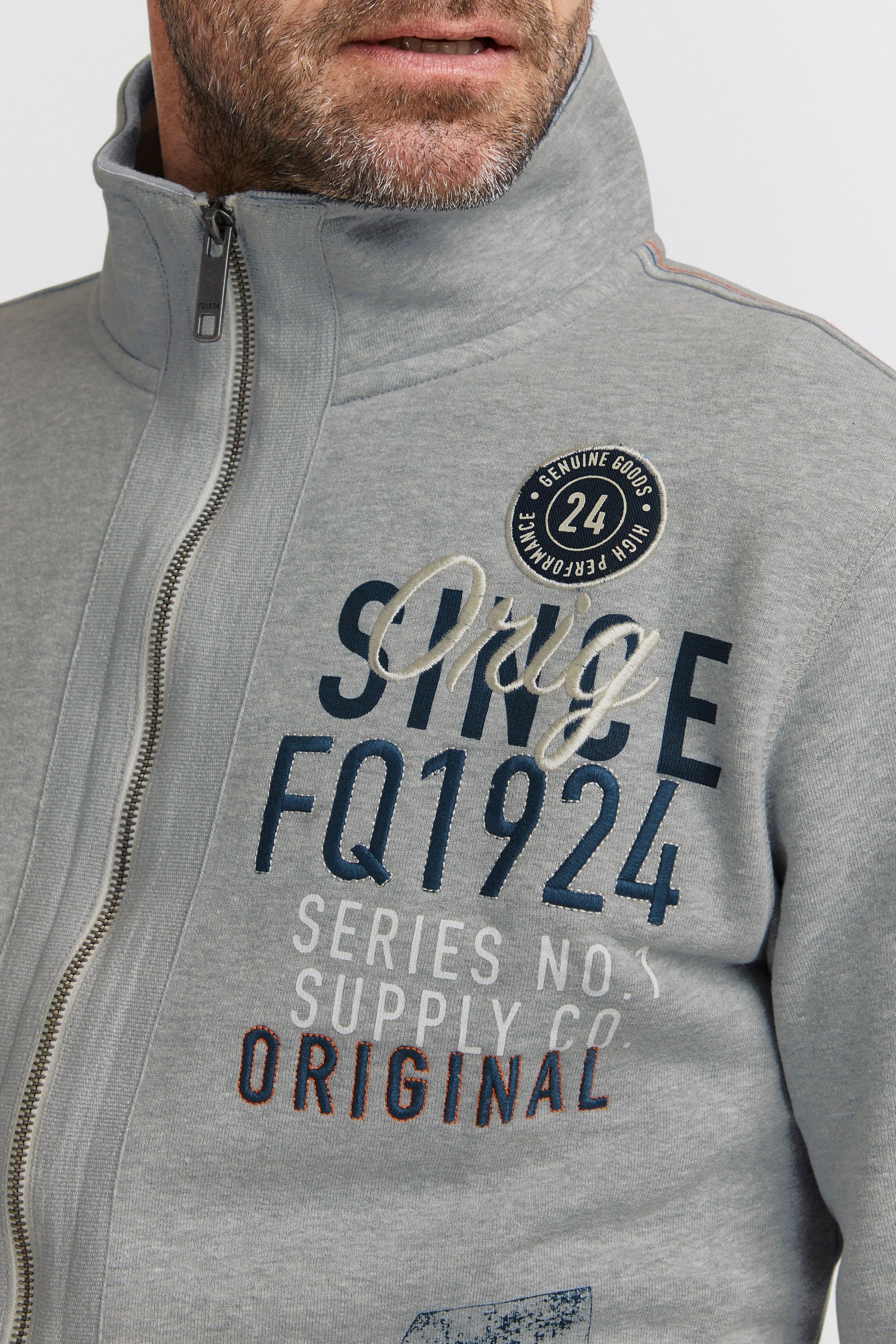 FQ1924 Sweatjacke »Sweatshirtjacke FQMagnus«