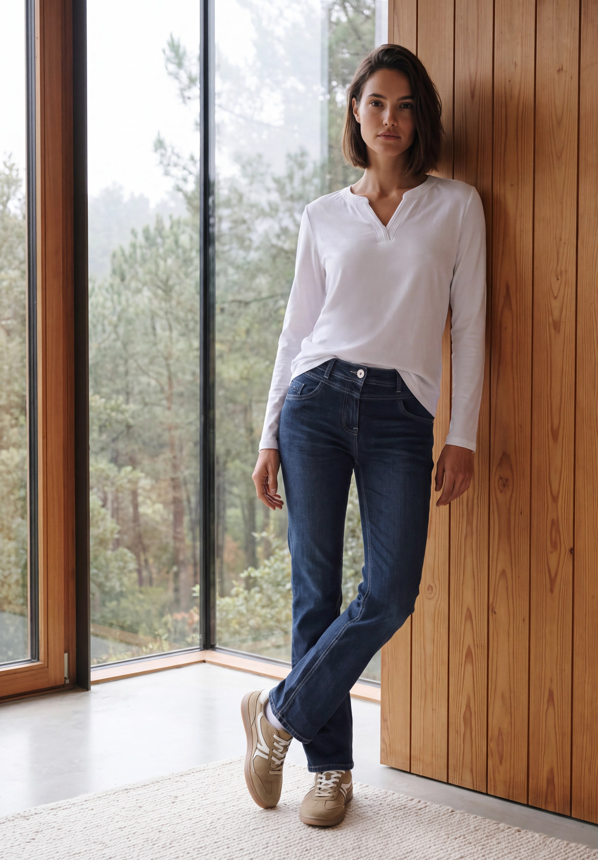 Cecil Bootcut-Jeans »Style Toronto« im Slim Fit und mit Stretch