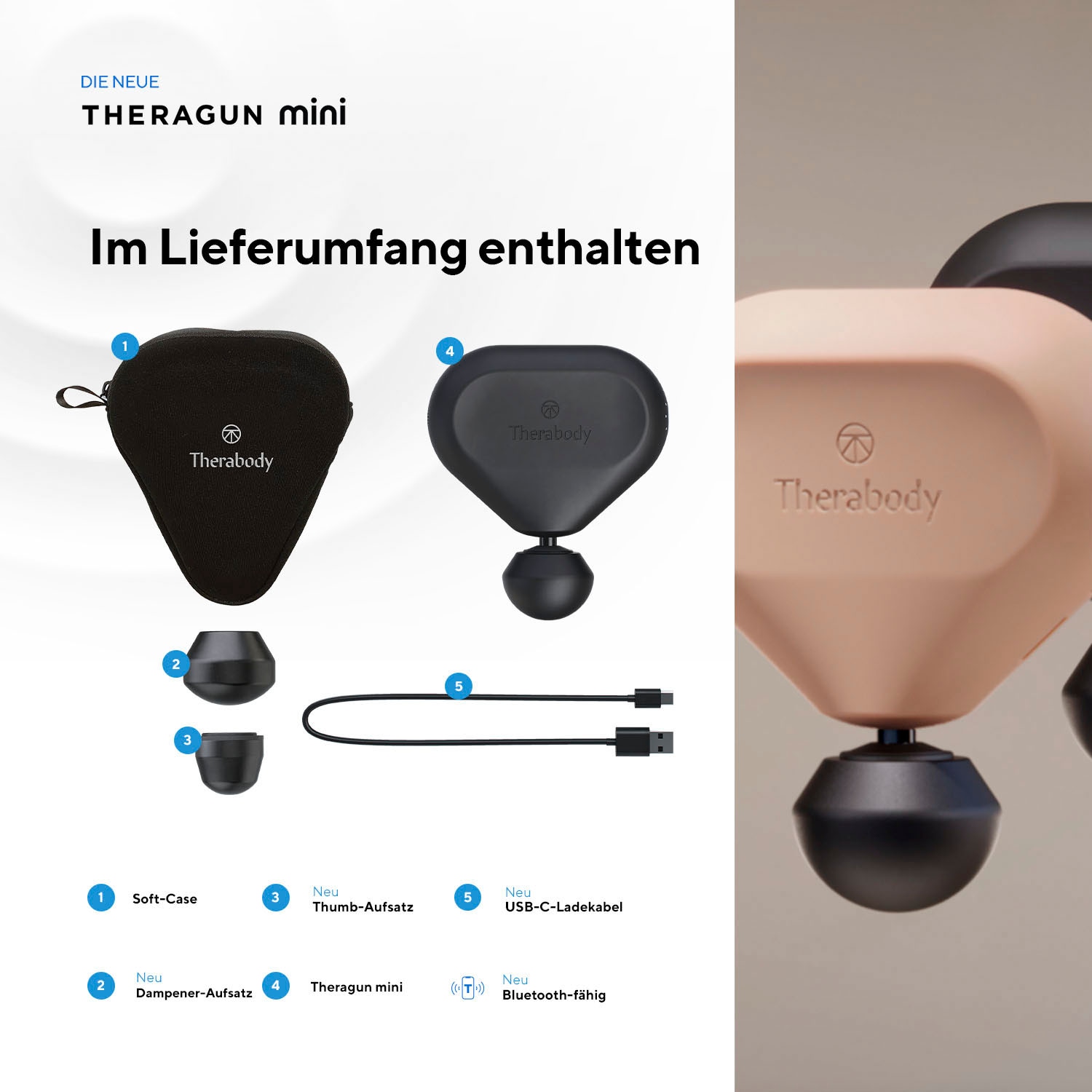 Therabody Massagepistole »Theragun Mini 2.0«