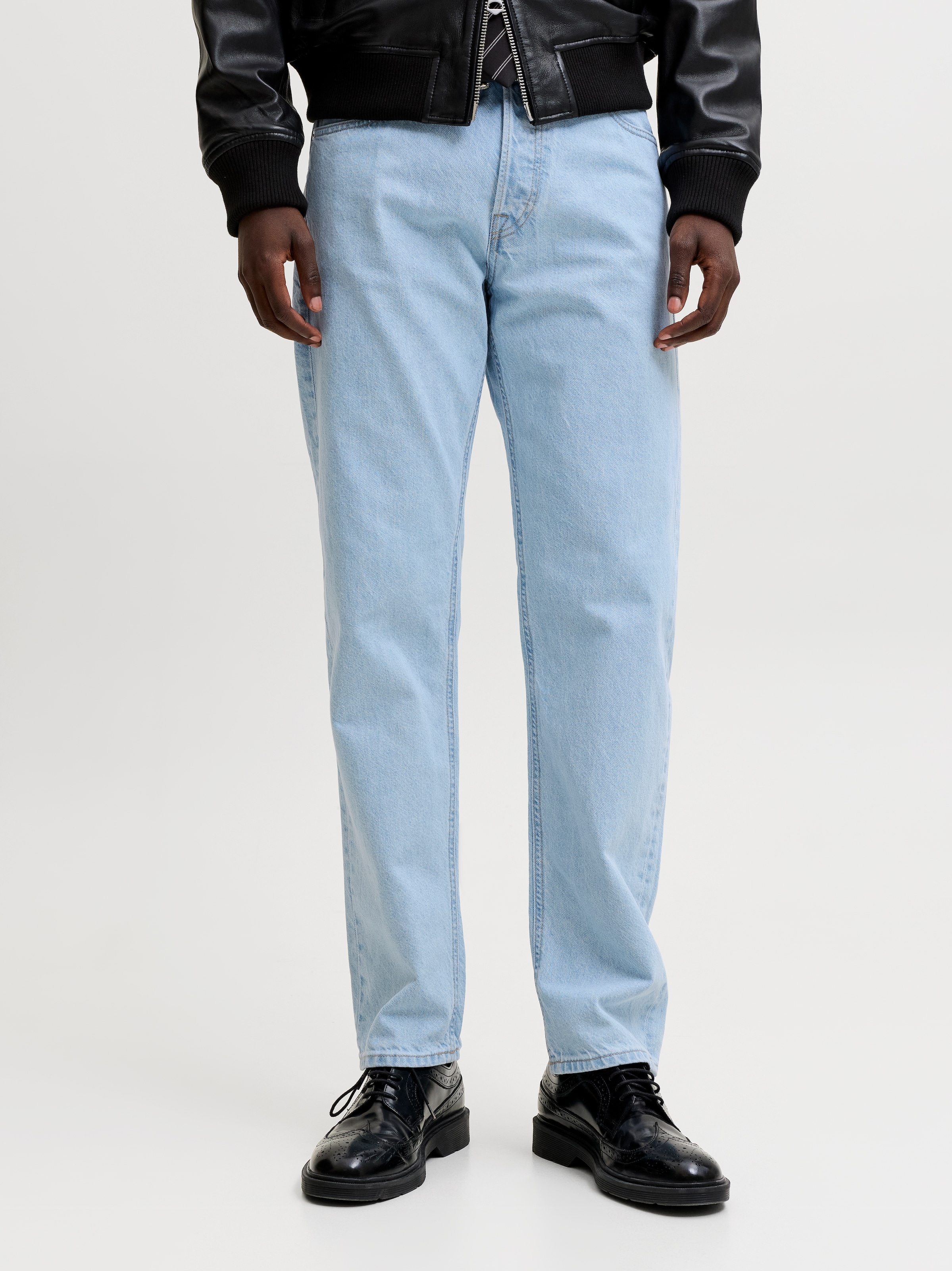 Jack & Jones Loose-fit-Jeans "JJICHRIS JJORIGINAL SQ 738 NOOS" mit Faded-Effekten
