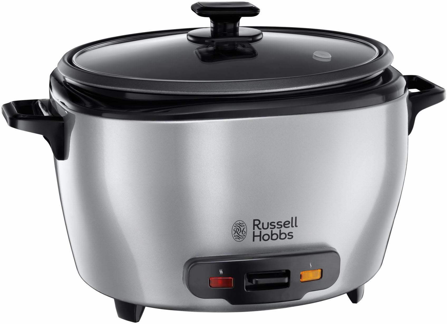 RUSSELL HOBBS Reiskocher »23570-56 MaxiCook«, groß: 2,5 l, antihaftbeschitet, inkl. Dampfkorb, Reislöffel&Messbecher