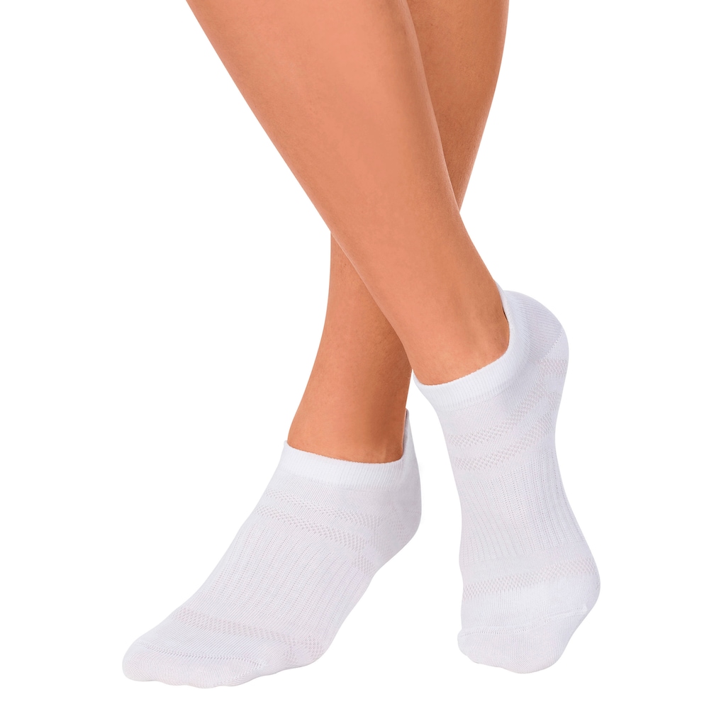 LASCANA ACTIVE Sneakersocken, (Set, 7 Paar)