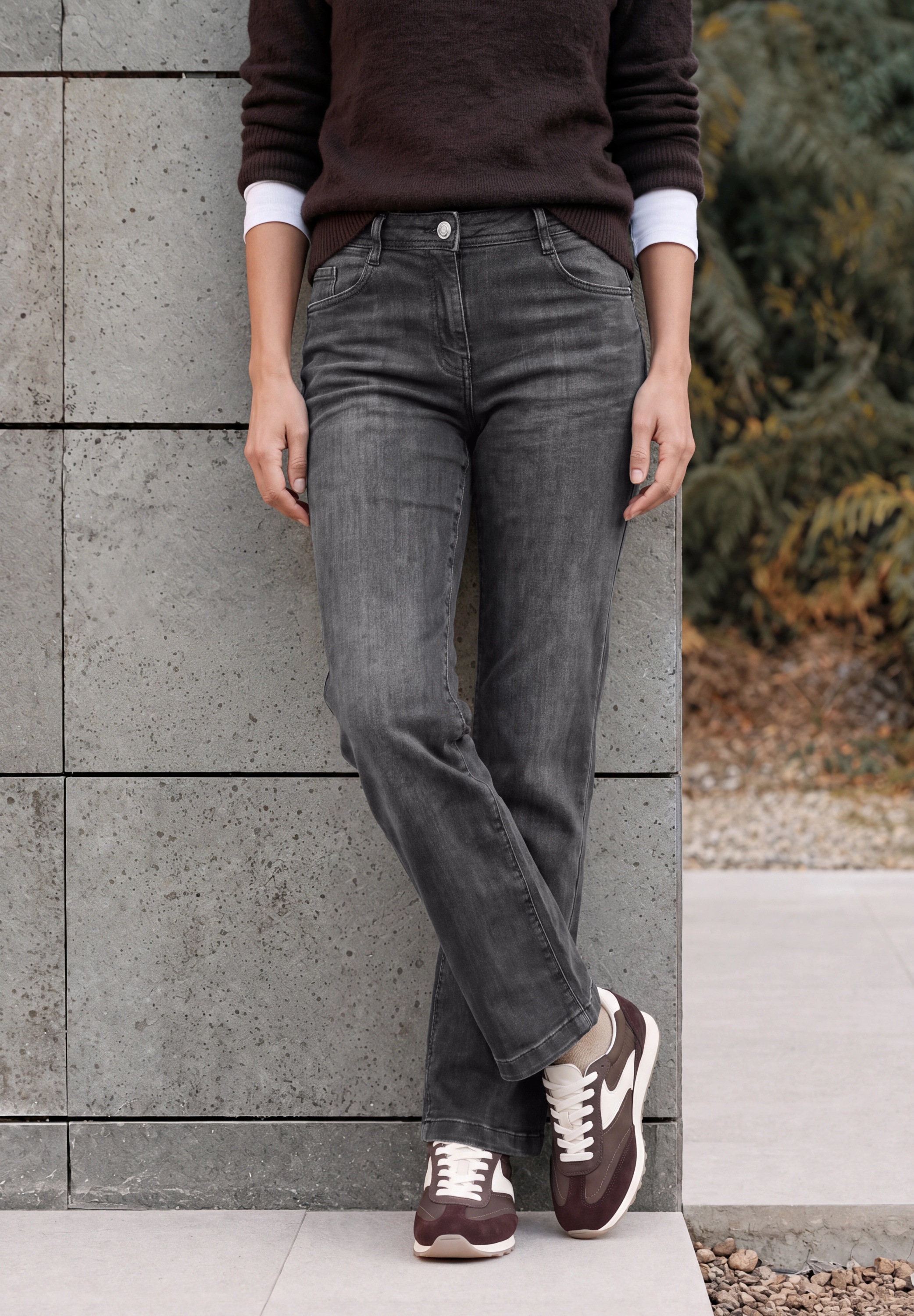 Cecil Loose-fit-Jeans 5-Pocket-Style