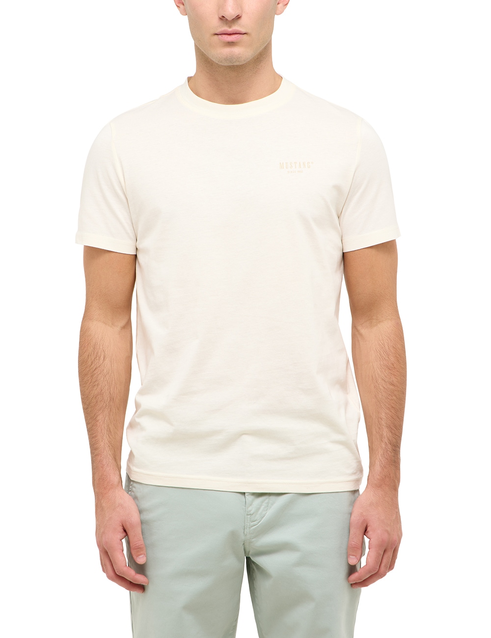 MUSTANG Kurzarmshirt "Herren Style Austin" günstig online kaufen