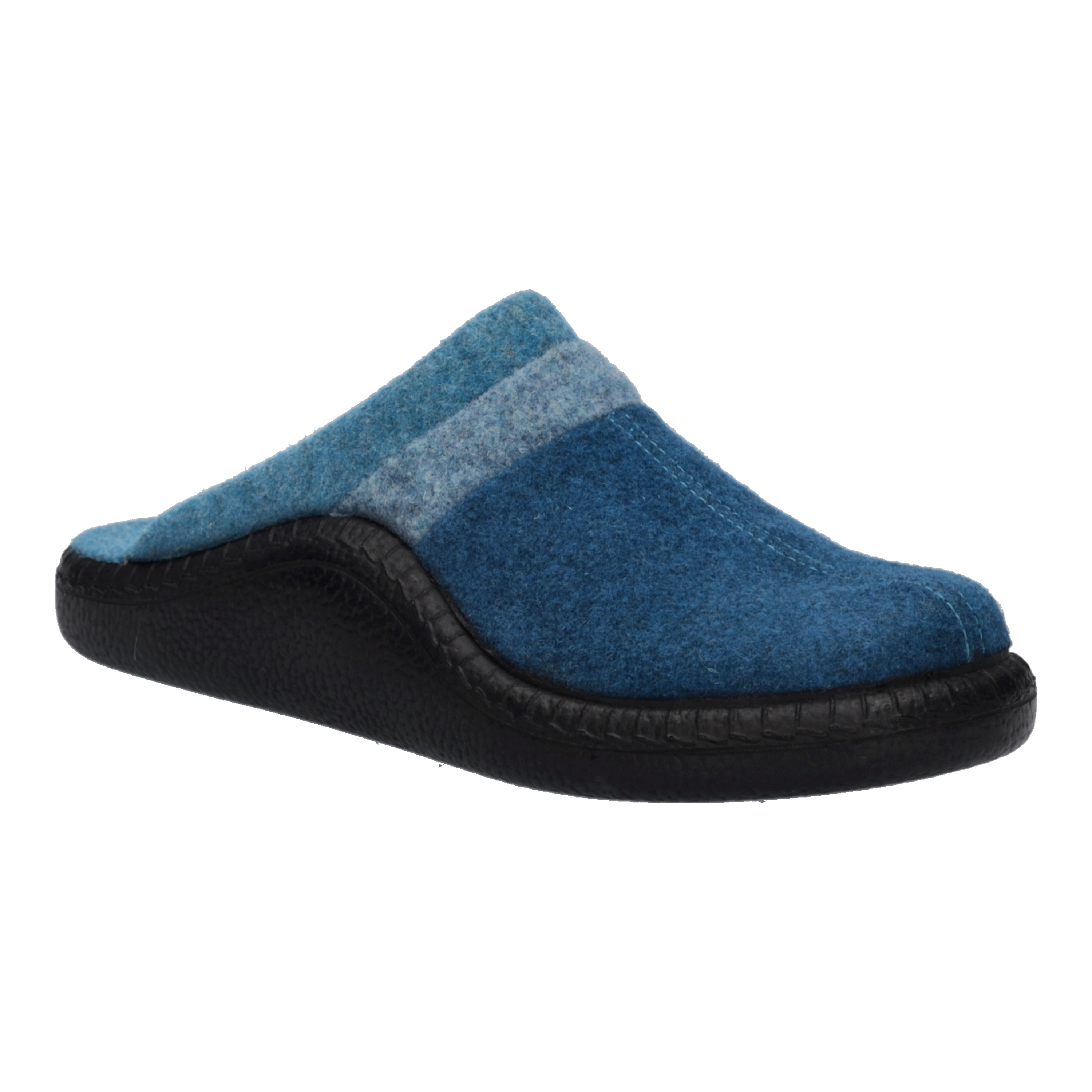Josef Seibel Hausschuh "Monaco D 06, türkis-multi"