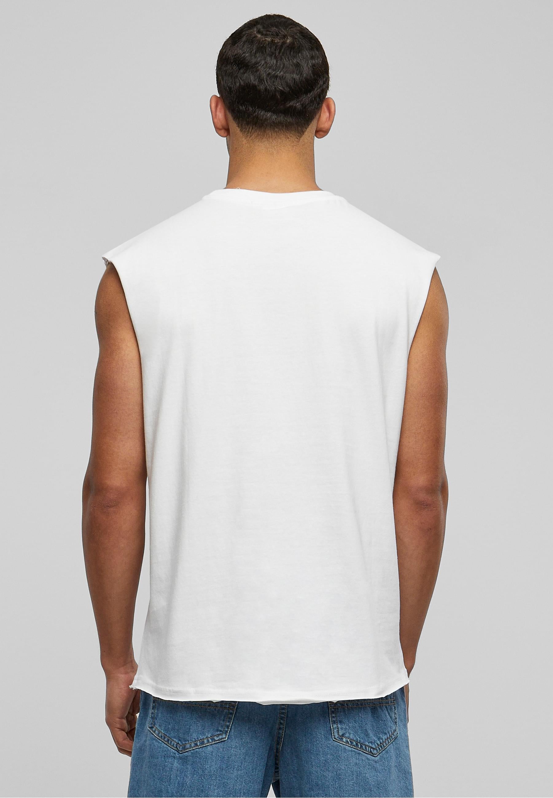 URBAN CLASSICS T-Shirt »Urban Classics Herren Open Edge Sleeveless Tee«, (1 tlg.)