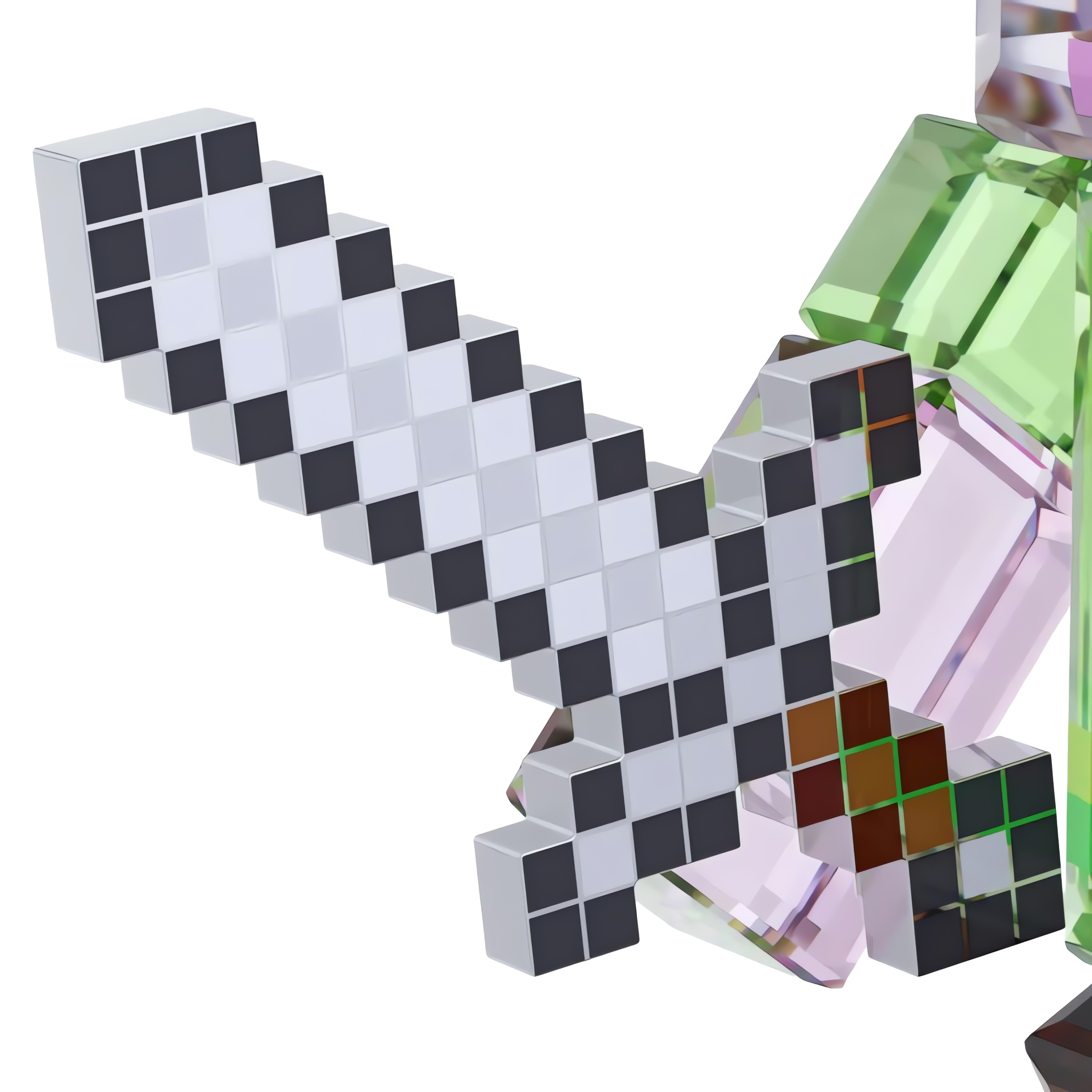 Swarovski Dekofigur »Kristallfigur Sammelfigur Minecraft Alex,«