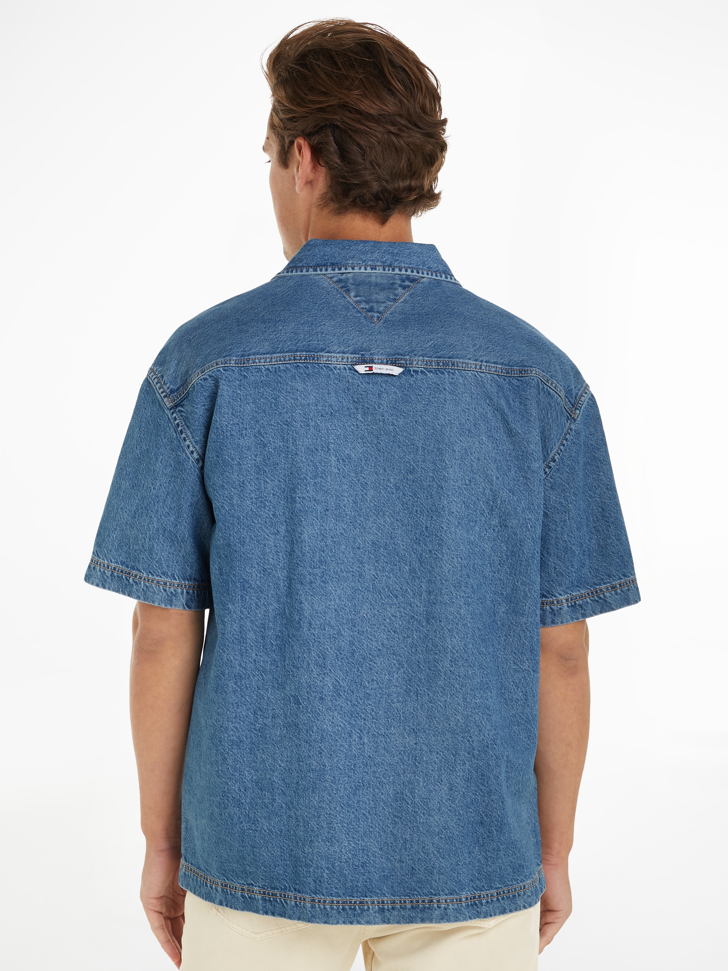 Tommy Jeans Jeanshemd "TJM DENIM SS OVERSHIRT" günstig online kaufen