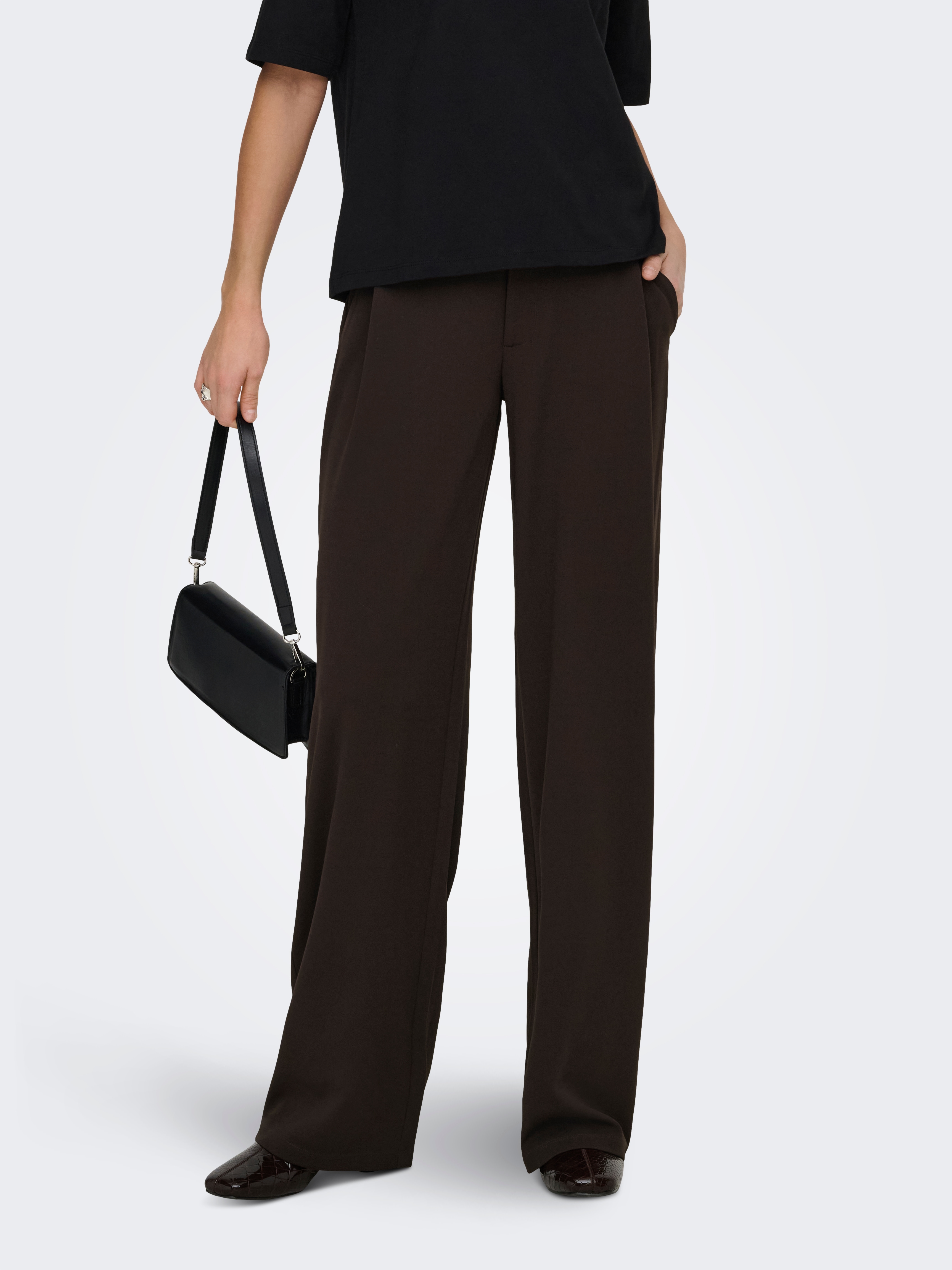 JDY Anzughose "JDYGEGGO LIFE OCCASION PANT JRS NOOS" Materialmix, regular fit