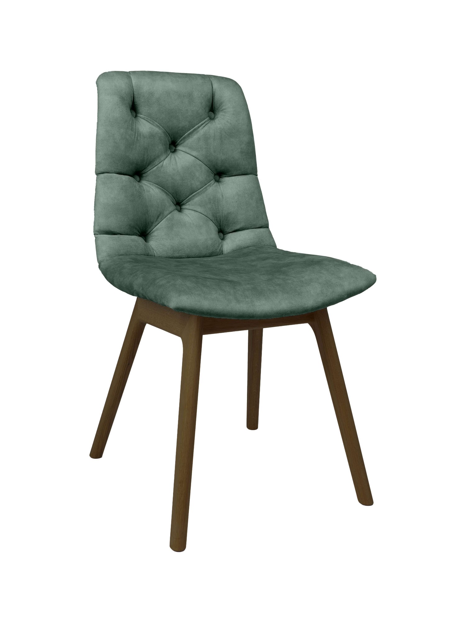 andas Esszimmerstuhl "Ramon", (Set), 2 St., Samt, mit Massivholzbeinen, in günstig online kaufen