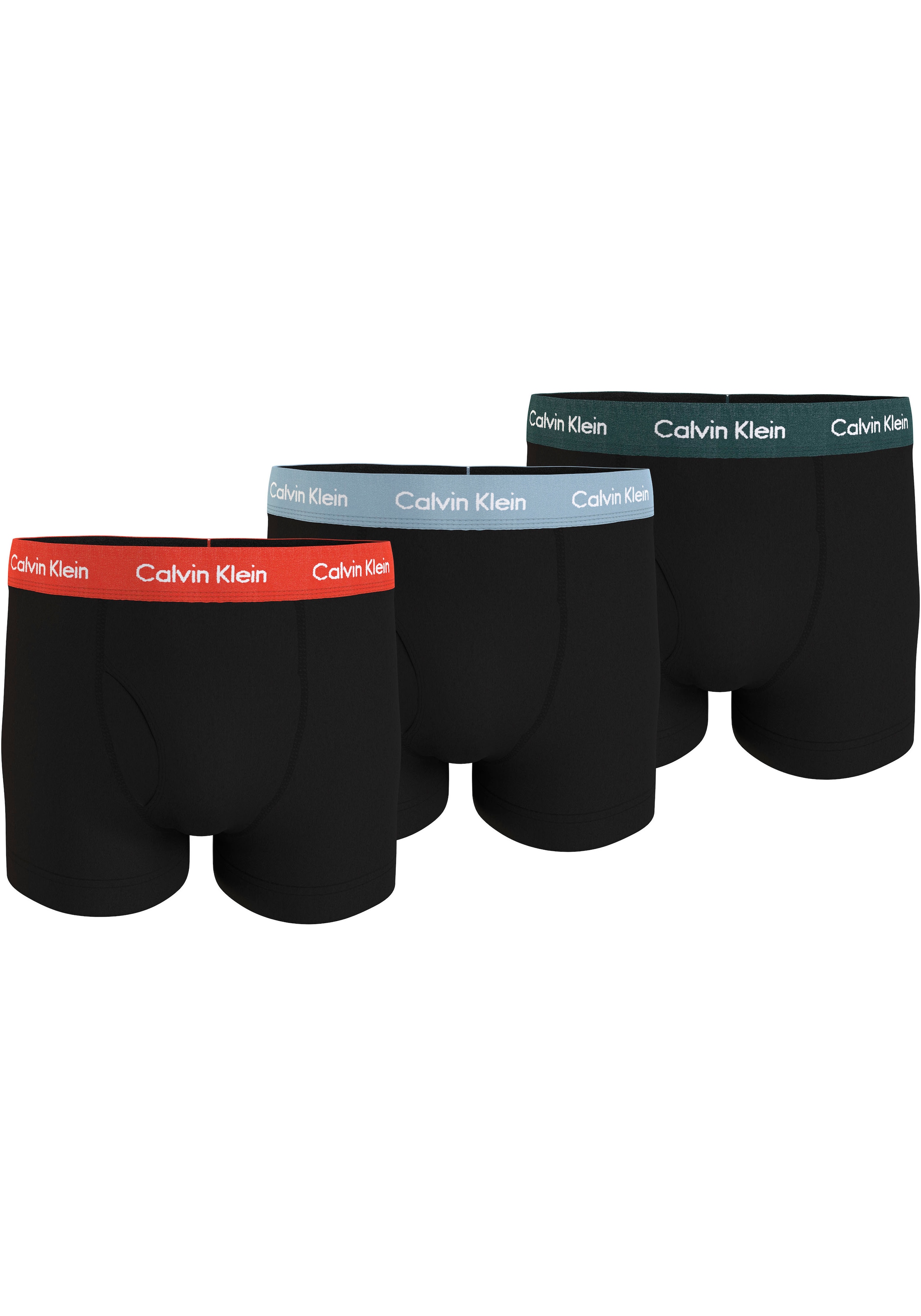 Calvin Klein Underwear Trunk »TRUNK 3PK«, (Packung, 3 St., 3er), mit praktischem Eingriff