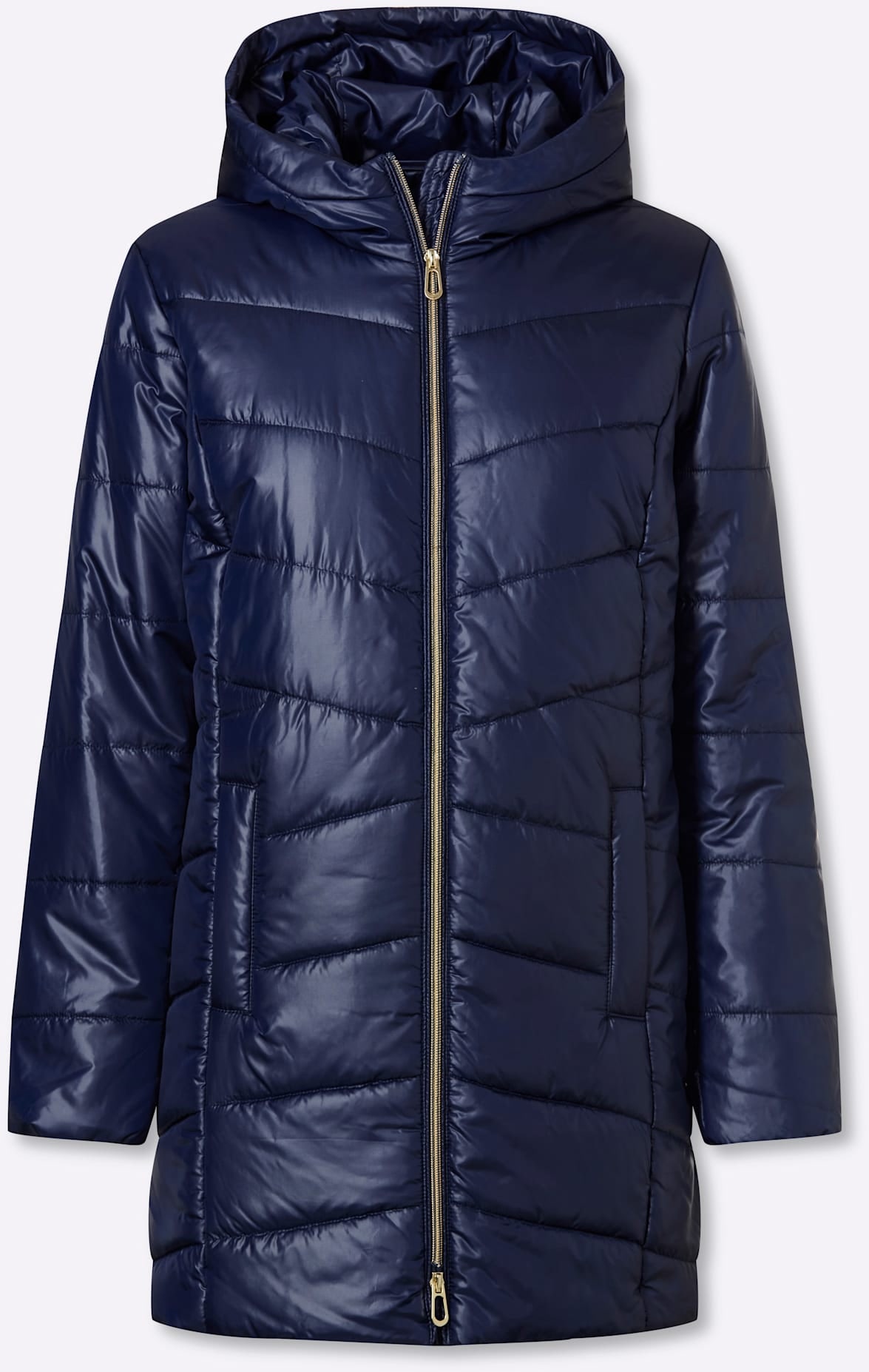 Inspirationen Steppjacke mit Kapuze