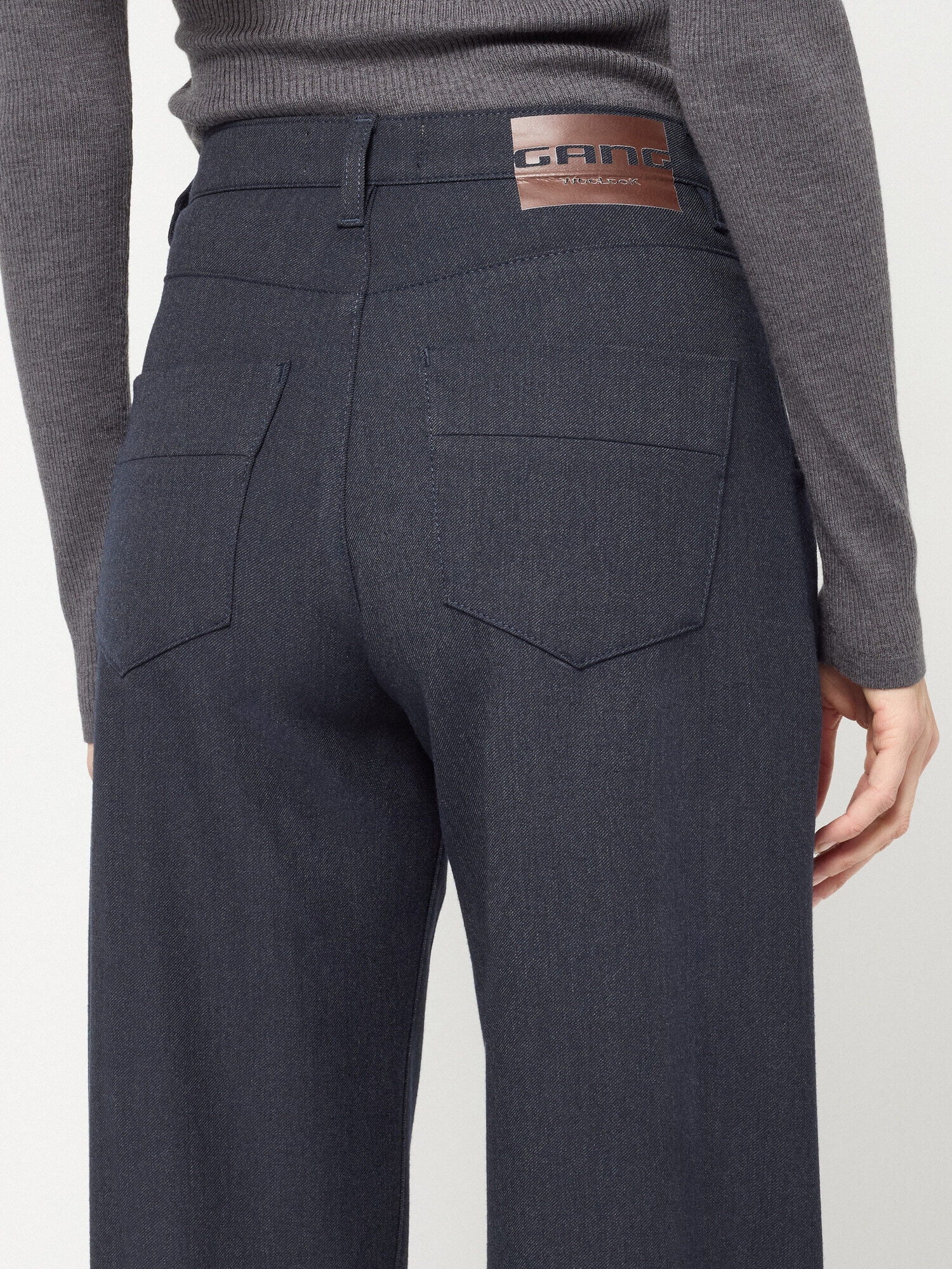GANG Stoffhose »94SILVIA CROPPED«  im 5-Pocket-Style